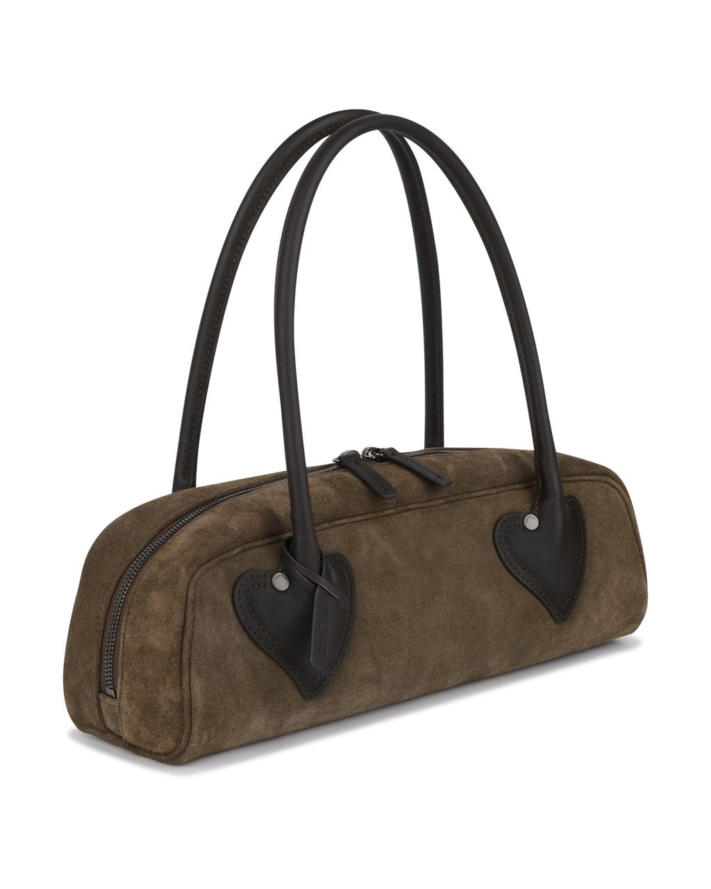 Kimhe Kim - L'amour Suede Flute Bag (Brown) product image 2 | TRAB K-Fashion Australia