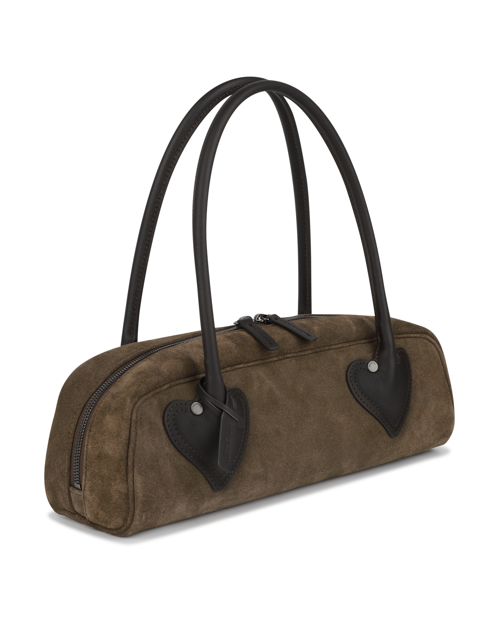 Kimhe Kim - L'amour Suede Flute Bag (Brown) product image 2 | TRAB K-Fashion Australia