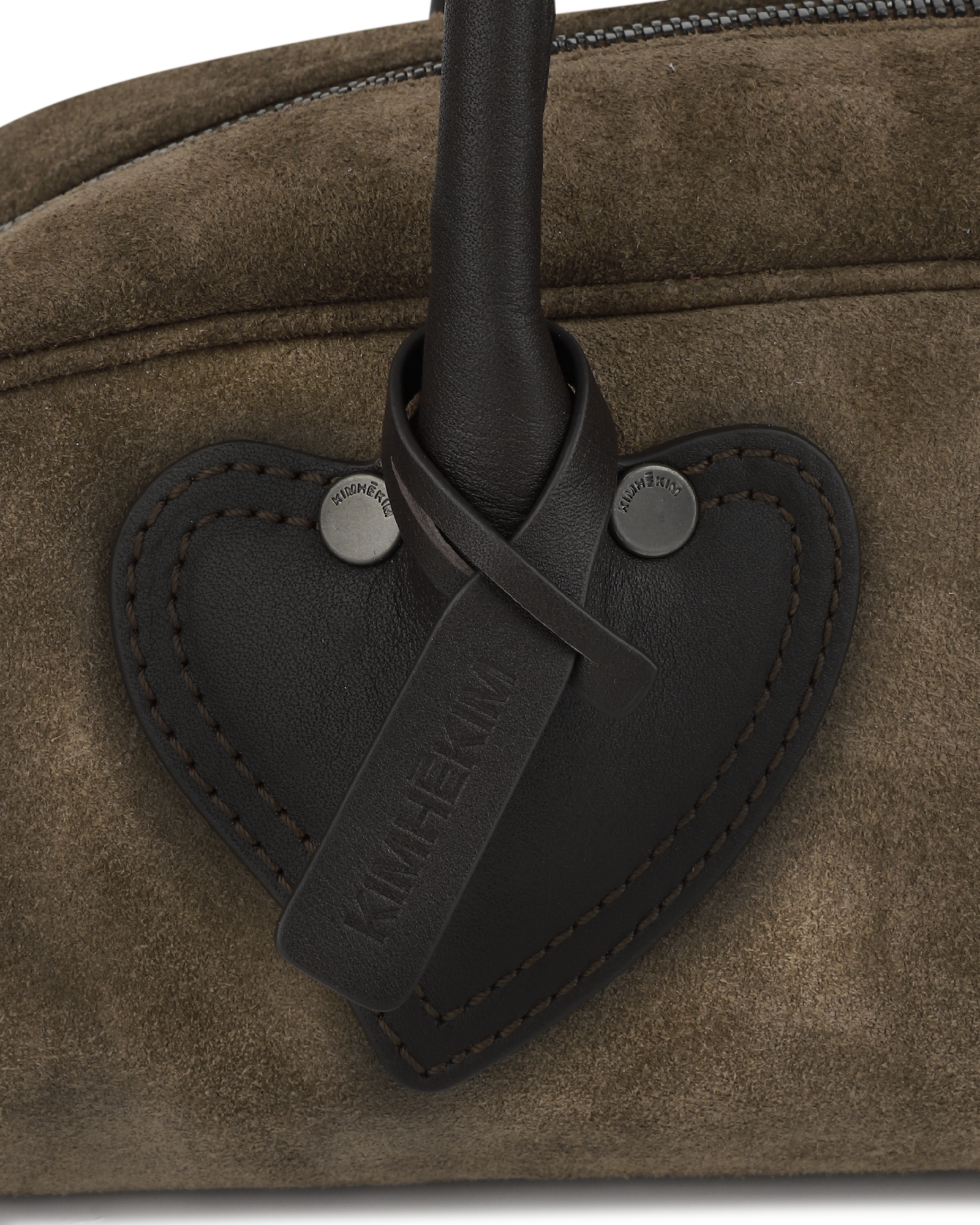 Kimhe Kim - L'amour Suede Flute Bag (Brown) product image 5 | TRAB K-Fashion Australia