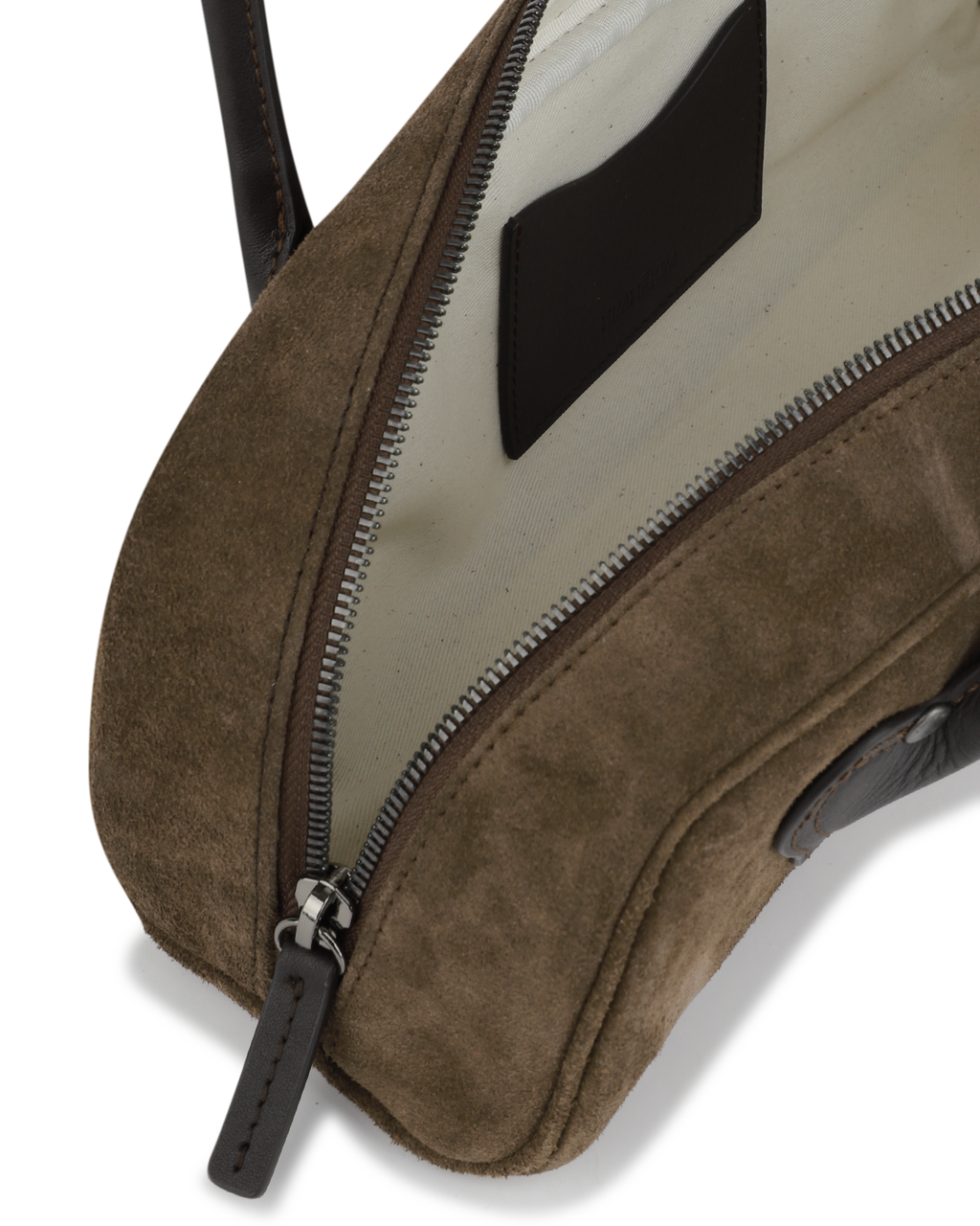 Kimhe Kim - L'amour Suede Flute Bag (Brown) product image 4 | TRAB K-Fashion Australia