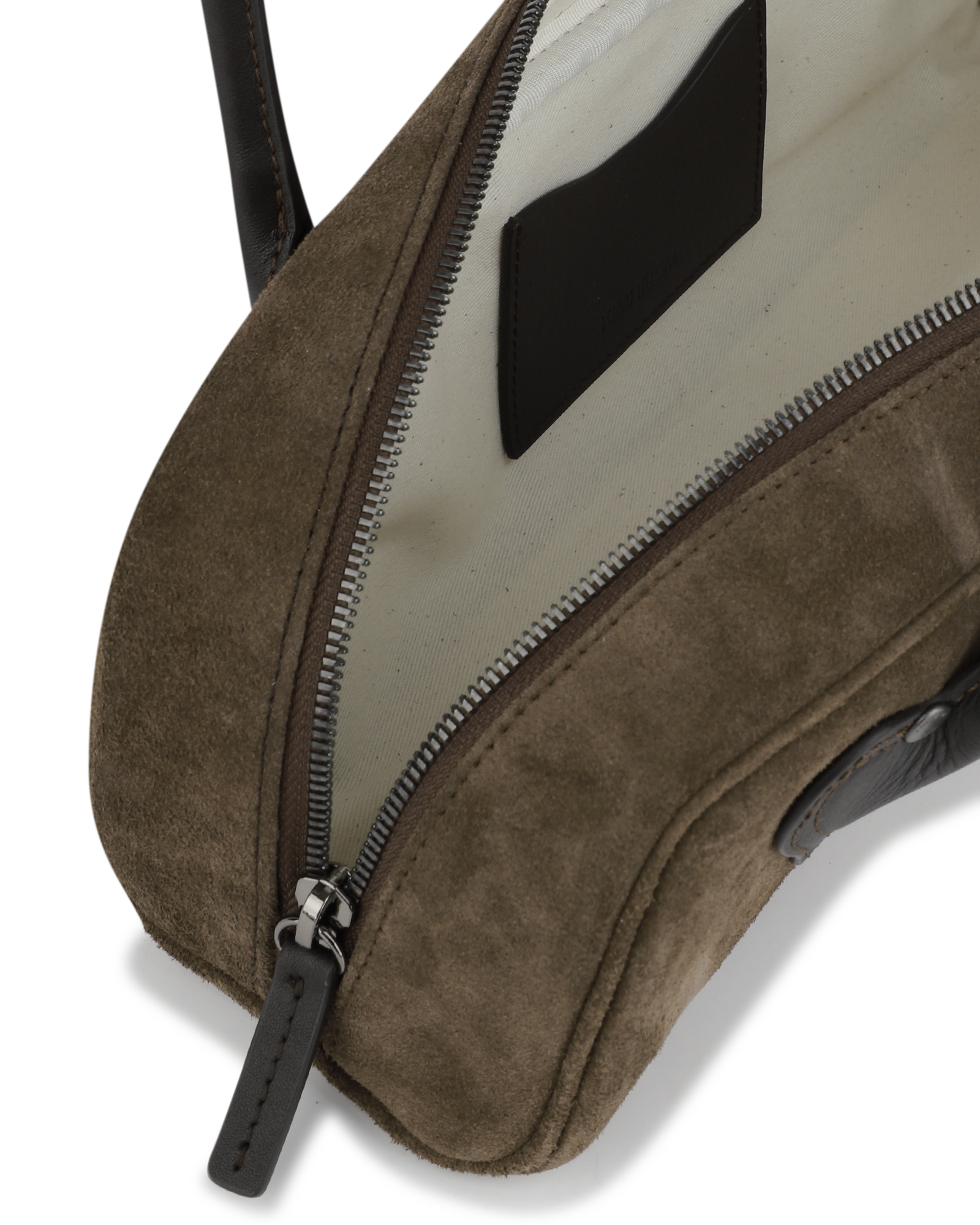 Kimhe Kim - L'amour Suede Flute Bag (Brown) product image 4 | TRAB K-Fashion Australia