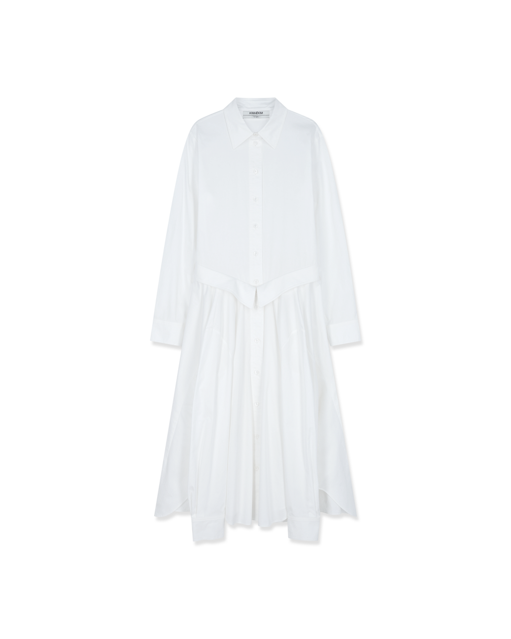 Kimhe Kim - Three Shirts Dress (White) product image 9 | TRAB K-Fashion Australia