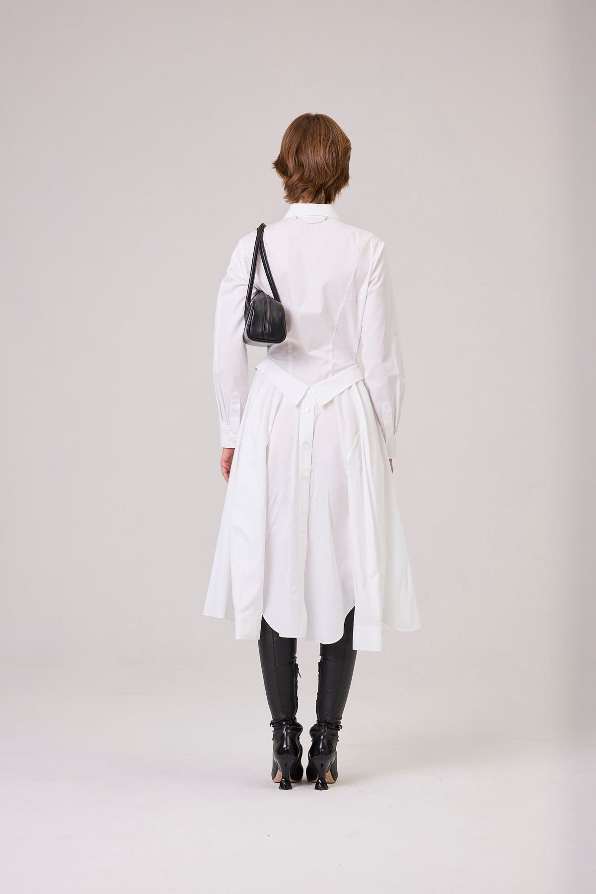 Kimhe Kim - Three Shirts Dress (White) product image 4 | TRAB K-Fashion Australia