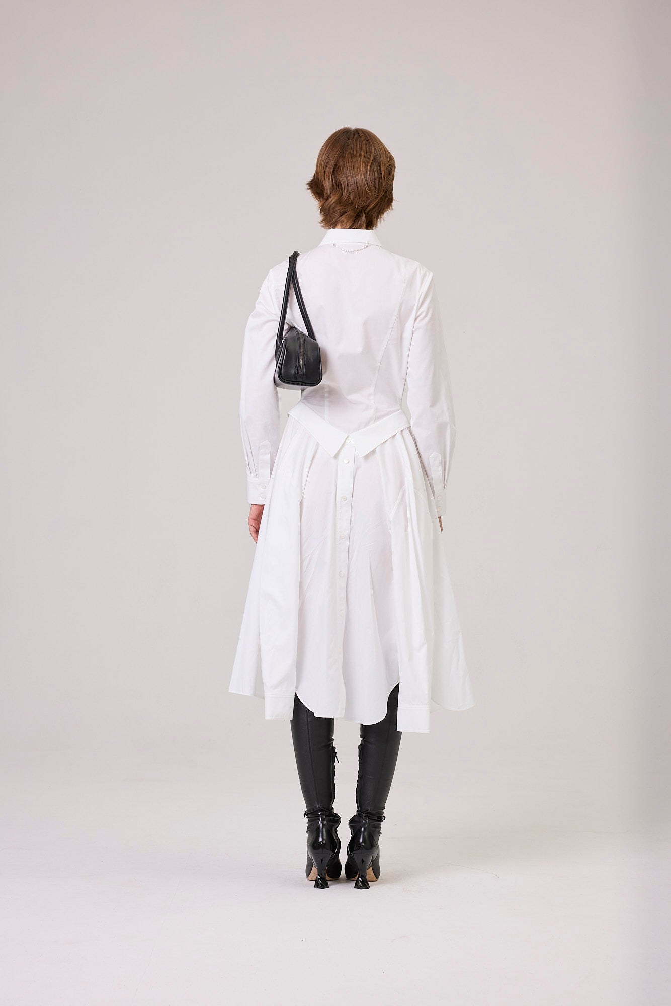 Kimhe Kim - Three Shirts Dress (White) product image 4 | TRAB K-Fashion Australia