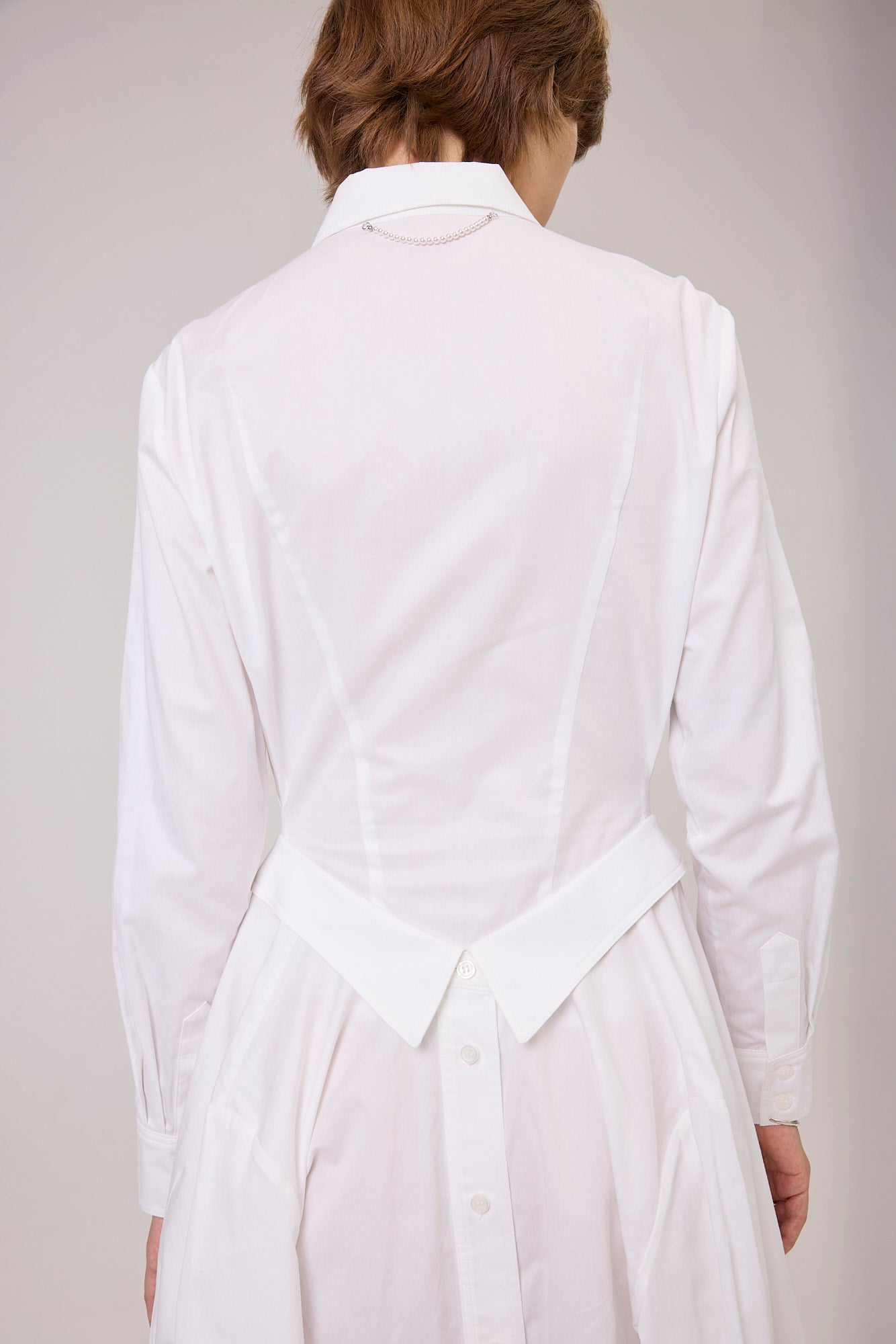 Kimhe Kim - Three Shirts Dress (White) product image 7 | TRAB K-Fashion Australia