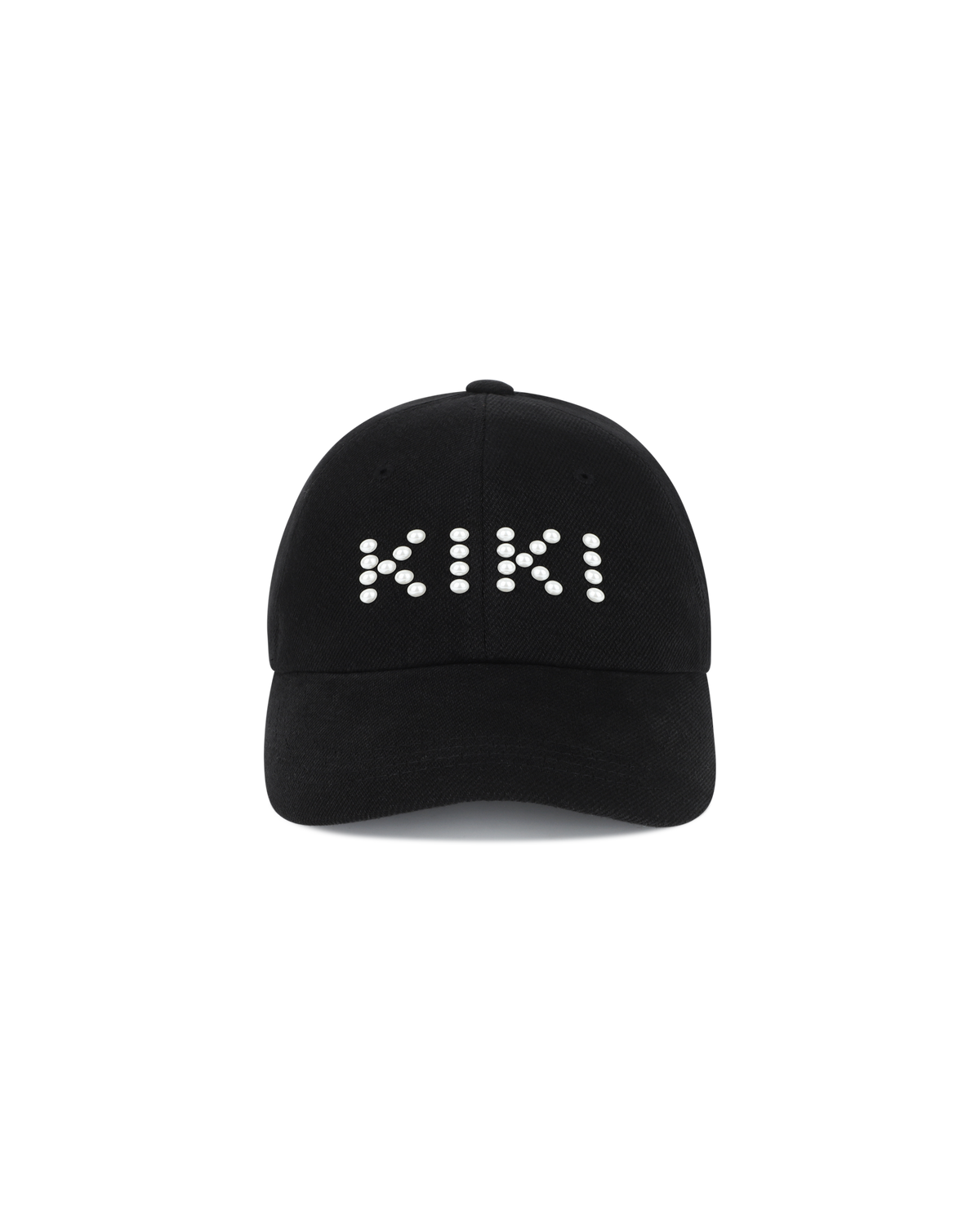 Kimhe Kim - Kiki Pearl Embellished Ball Cap (Black) product image 4 | TRAB K-Fashion Australia