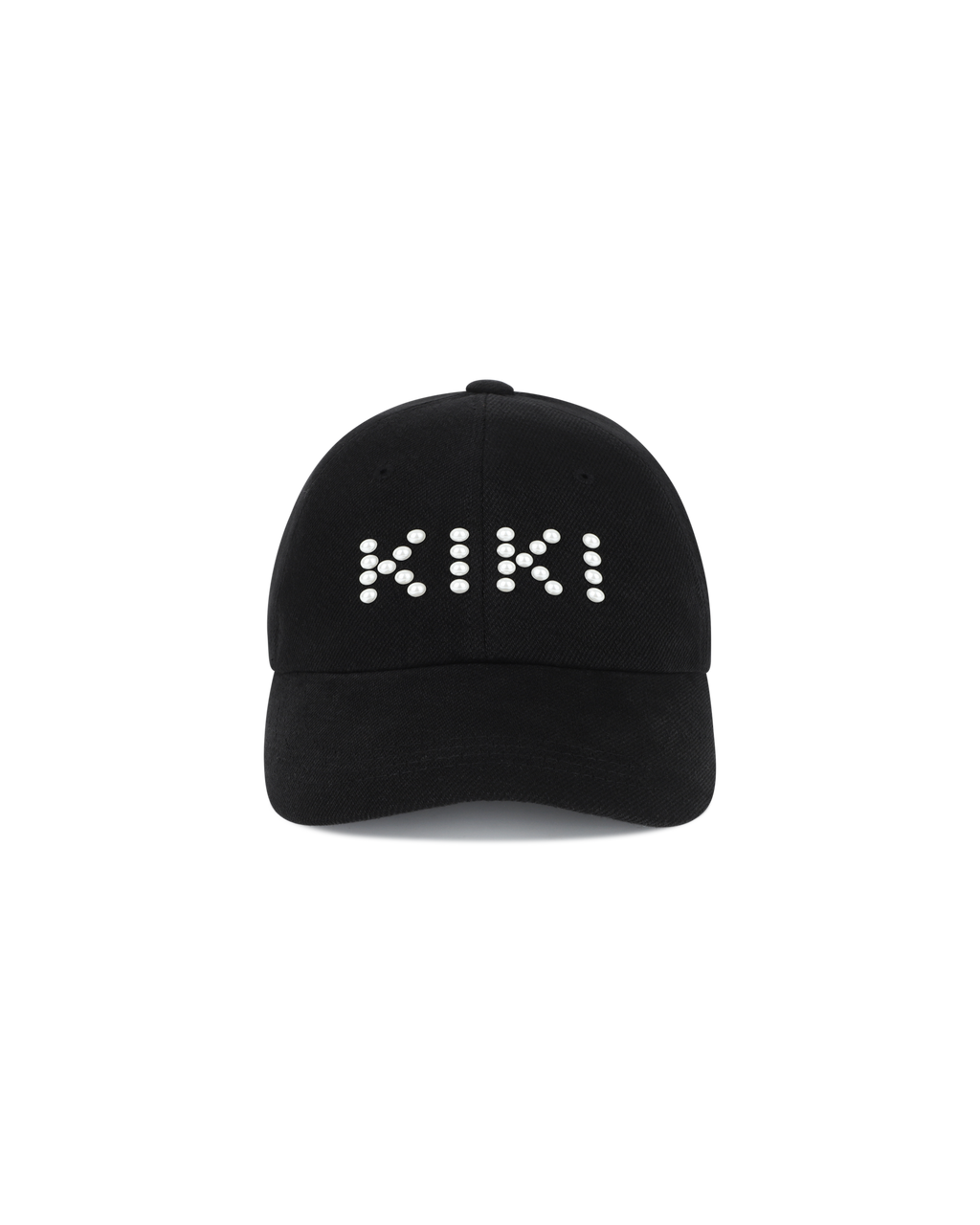 Kimhe Kim - Kiki Pearl Embellished Ball Cap (Black) product image 5 | TRAB K-Fashion Australia