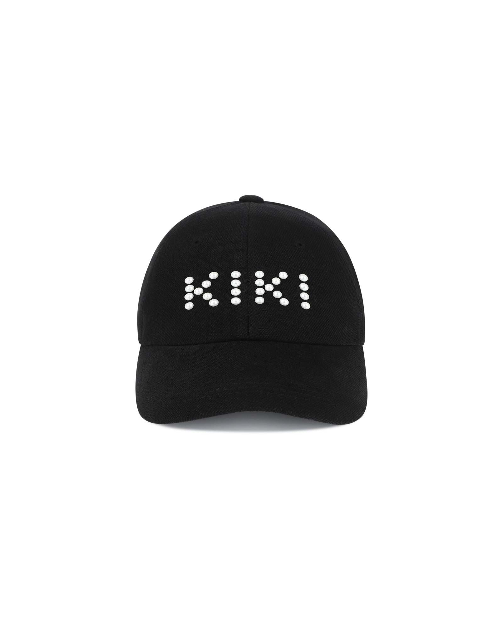 Kimhe Kim - Kiki Pearl Embellished Ball Cap (Black) product image 5 | TRAB K-Fashion Australia
