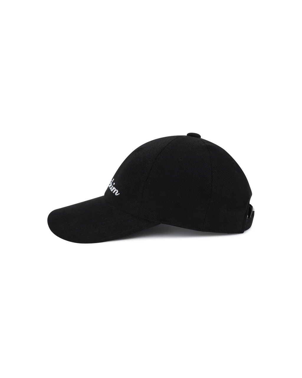Kimhe Kim - Washed Atelier Embroidered Denim Ball Cap (Black) product image 6 | TRAB K-Fashion Australia