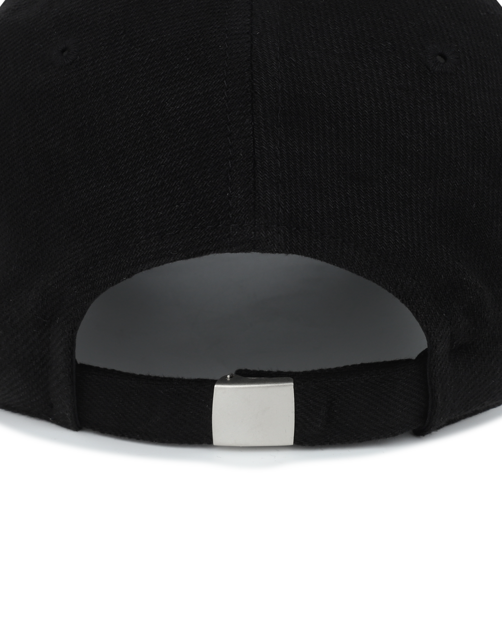 Kimhe Kim - Washed Atelier Embroidered Denim Ball Cap (Black) product image 9 | TRAB K-Fashion Australia