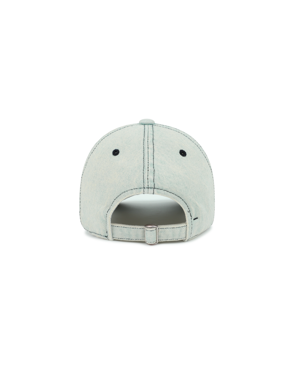 Kimhe Kim - Washed Atelier Embroidered Denim Ball Cap (Sky Blue) product image 4 | TRAB K-Fashion Australia