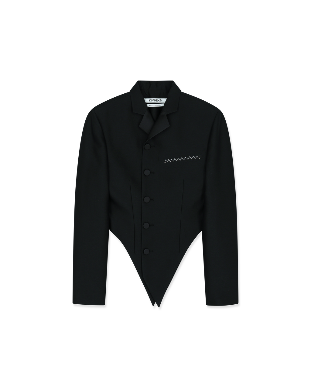 Kimhe Kim - Slim Waist Jacket (Black) product image 9 | TRAB K-Fashion Australia