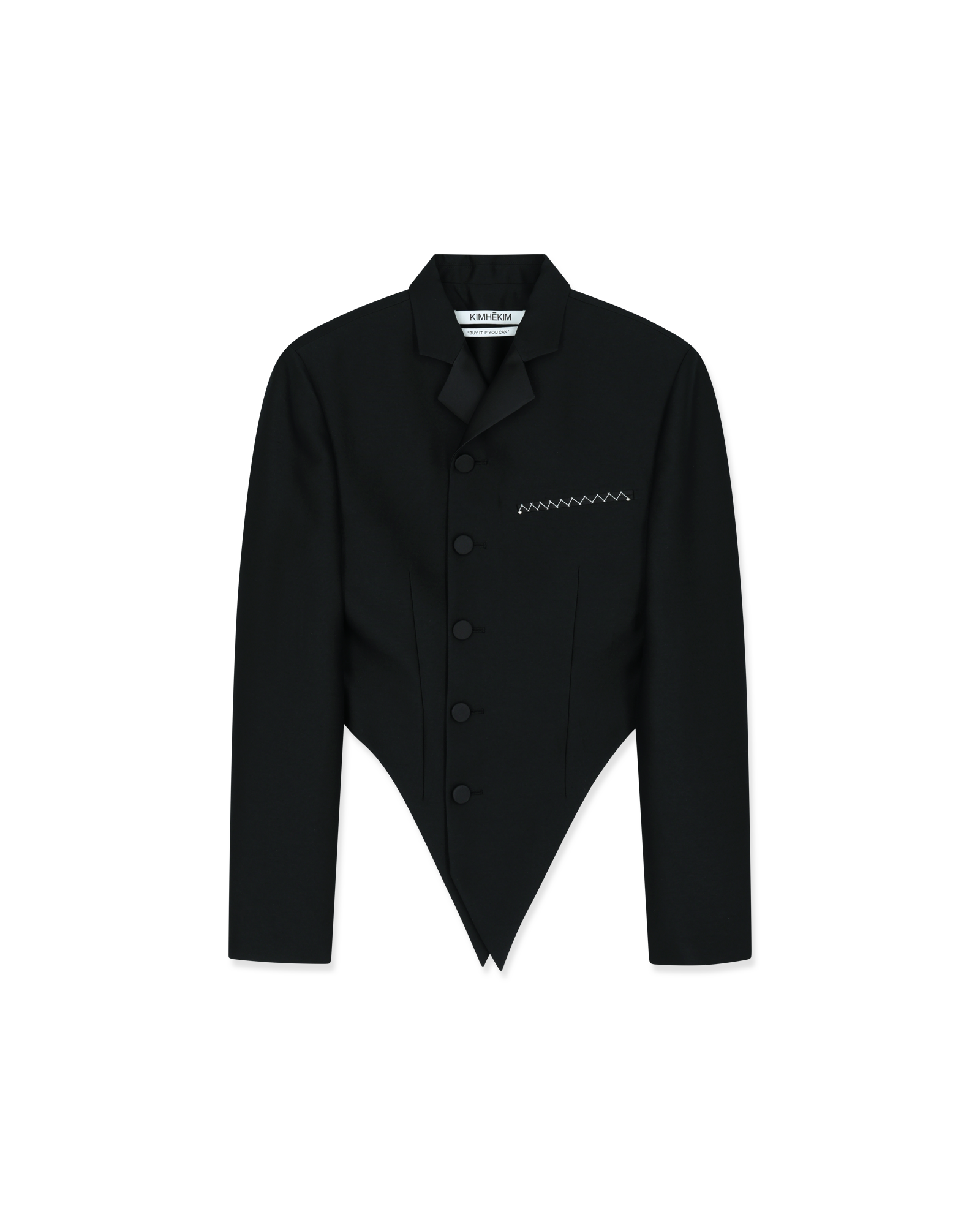 Kimhe Kim - Slim Waist Jacket (Black) product image 9 | TRAB K-Fashion Australia