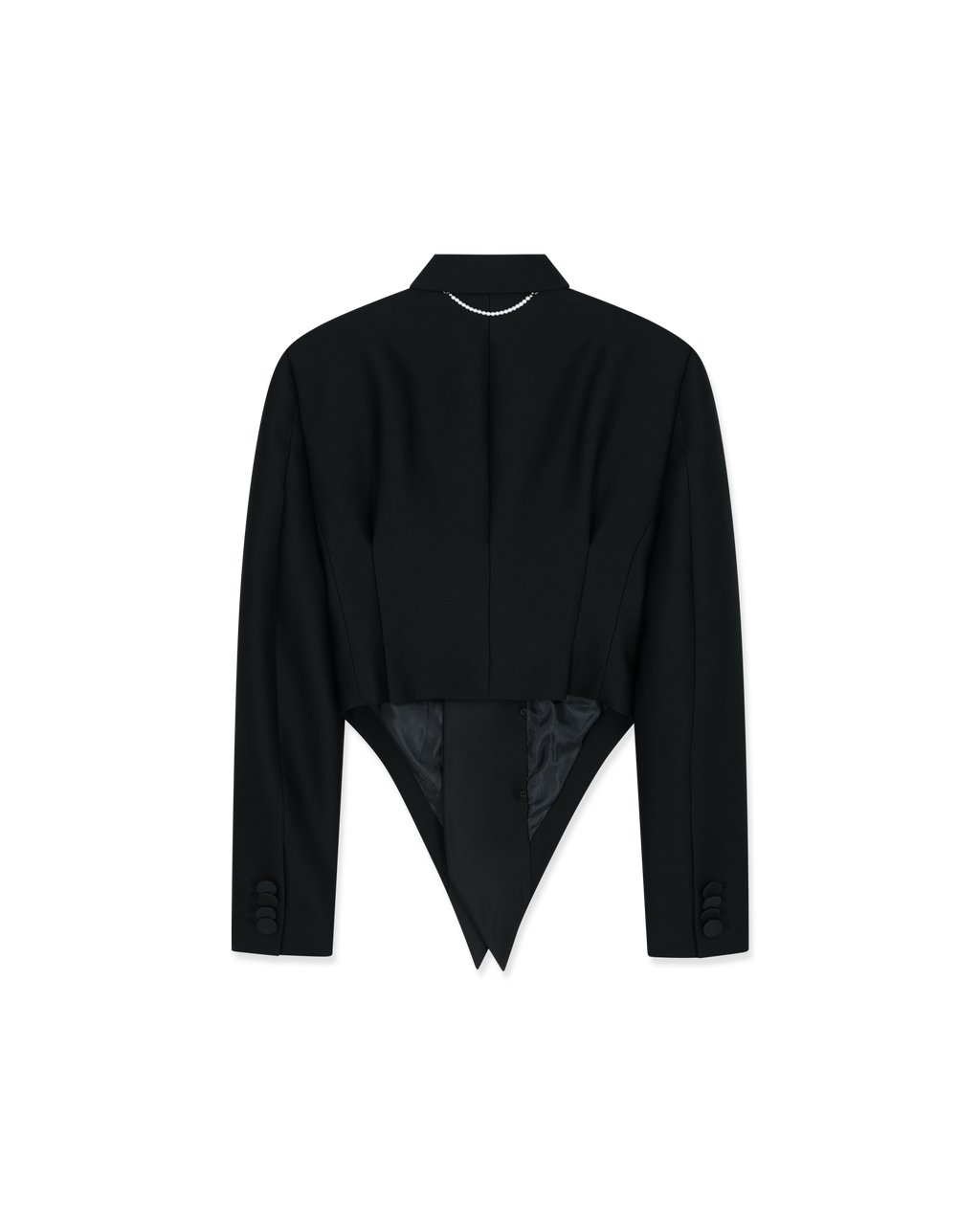 Kimhe Kim - Slim Waist Jacket (Black) product image 10 | TRAB K-Fashion Australia