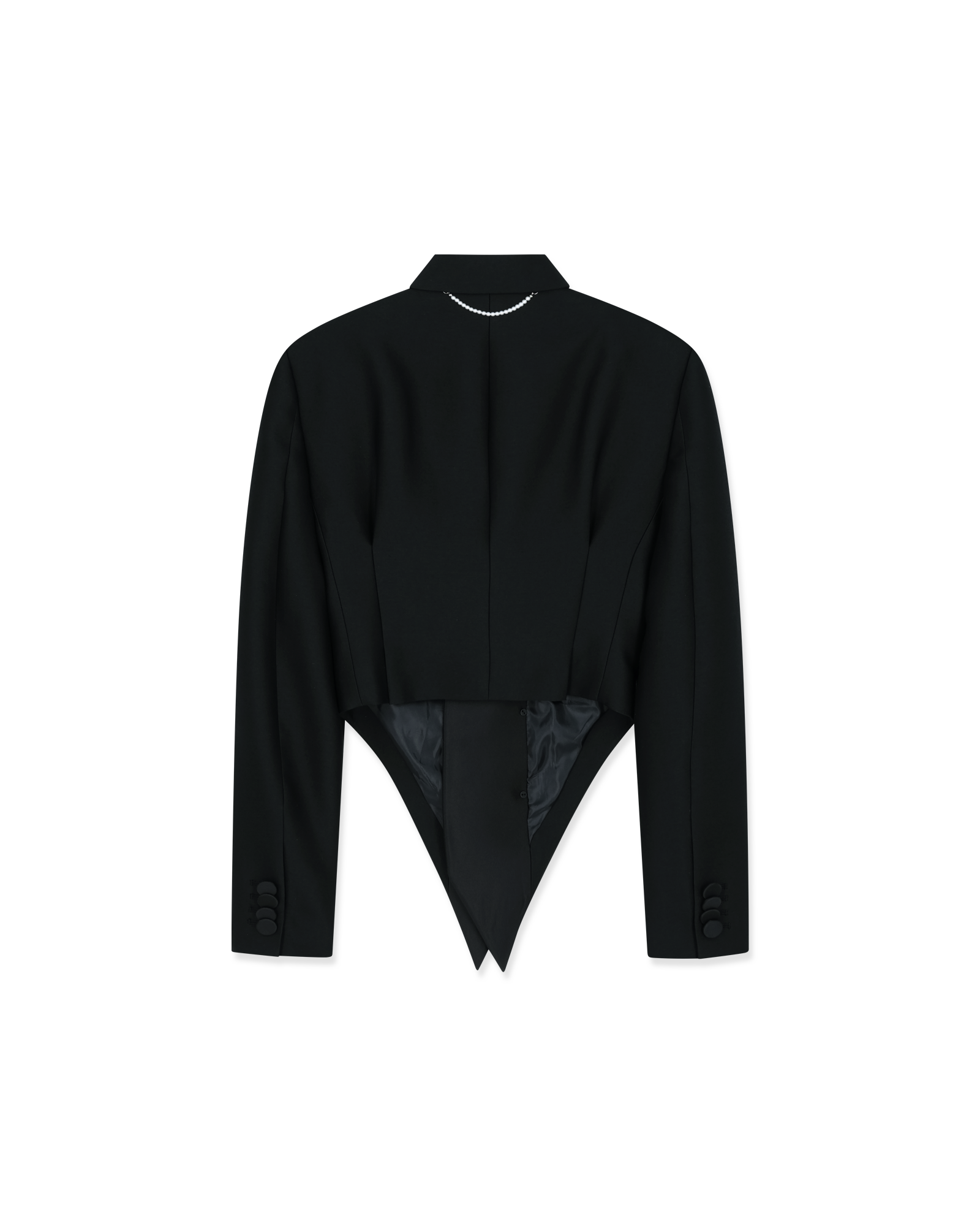 Kimhe Kim - Slim Waist Jacket (Black) product image 10 | TRAB K-Fashion Australia