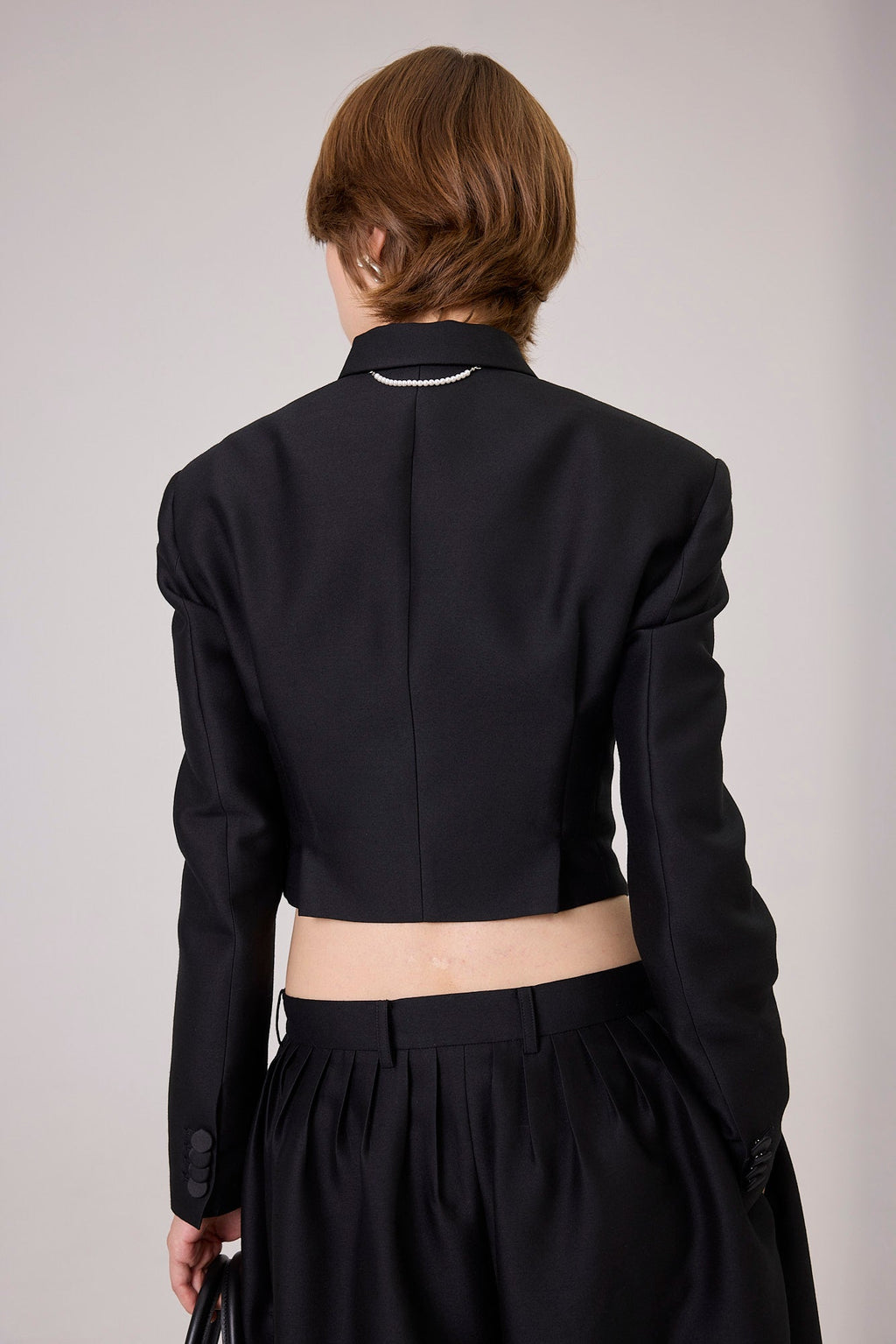 Kimhe Kim - Slim Waist Jacket (Black) product image 5 | TRAB K-Fashion Australia