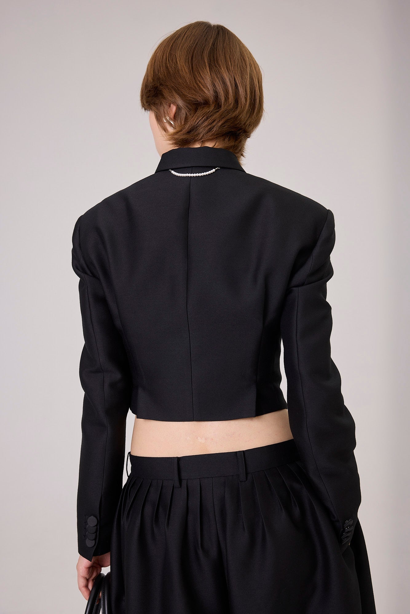 Kimhe Kim - Slim Waist Jacket (Black) product image 5 | TRAB K-Fashion Australia