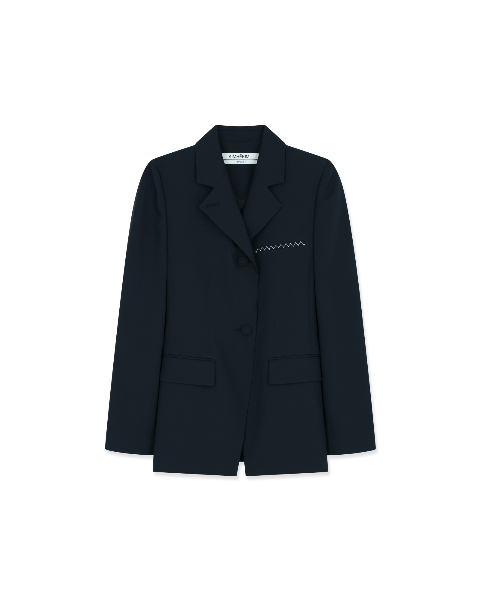 Kimhe Kim - Three Button Chloe Jacket (Black) product image 10 | TRAB K-Fashion Australia