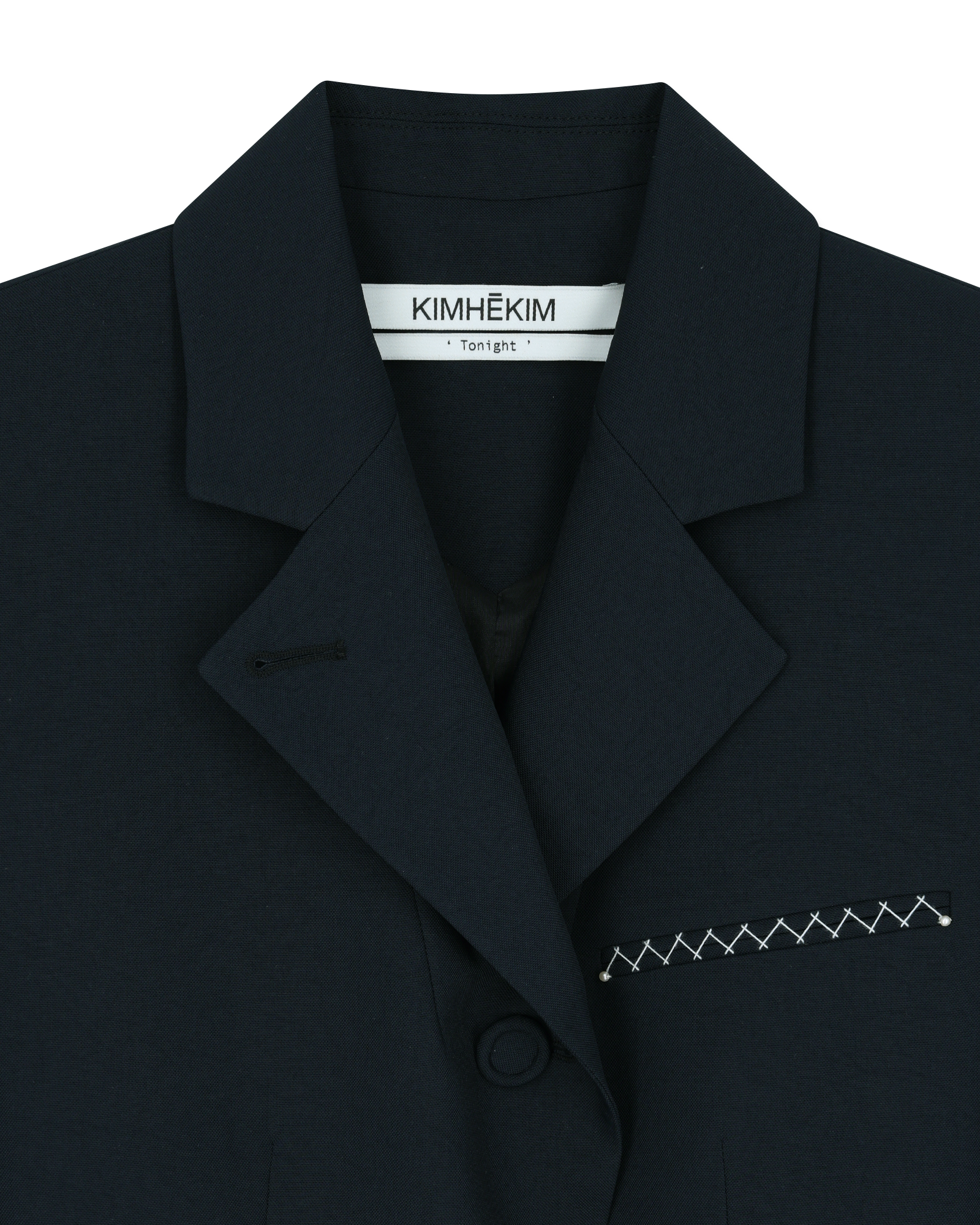 Kimhe Kim - Three Button Chloe Jacket (Black) product image 12 | TRAB K-Fashion Australia