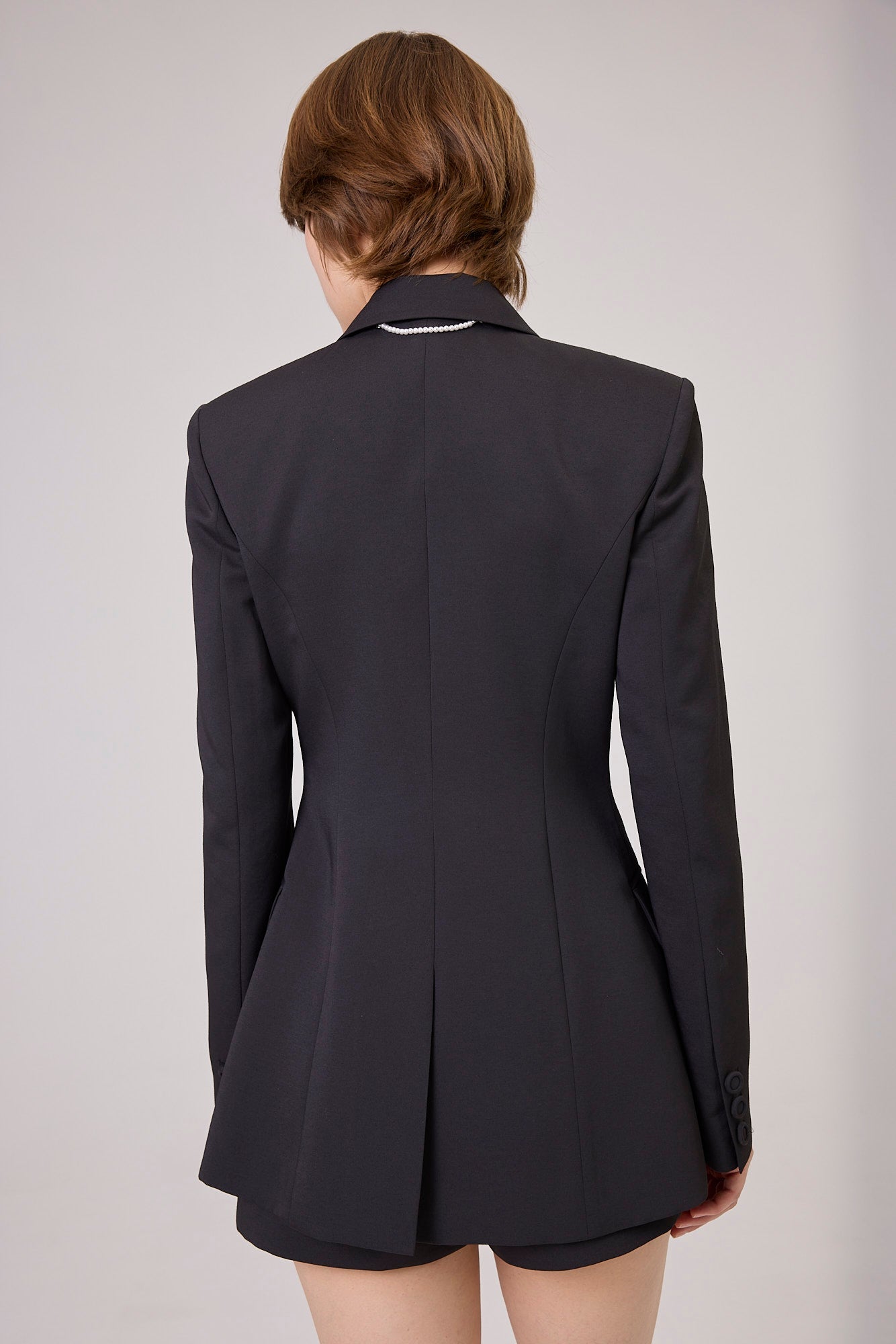 Kimhe Kim - Three Button Chloe Jacket (Black) product image 9 | TRAB K-Fashion Australia
