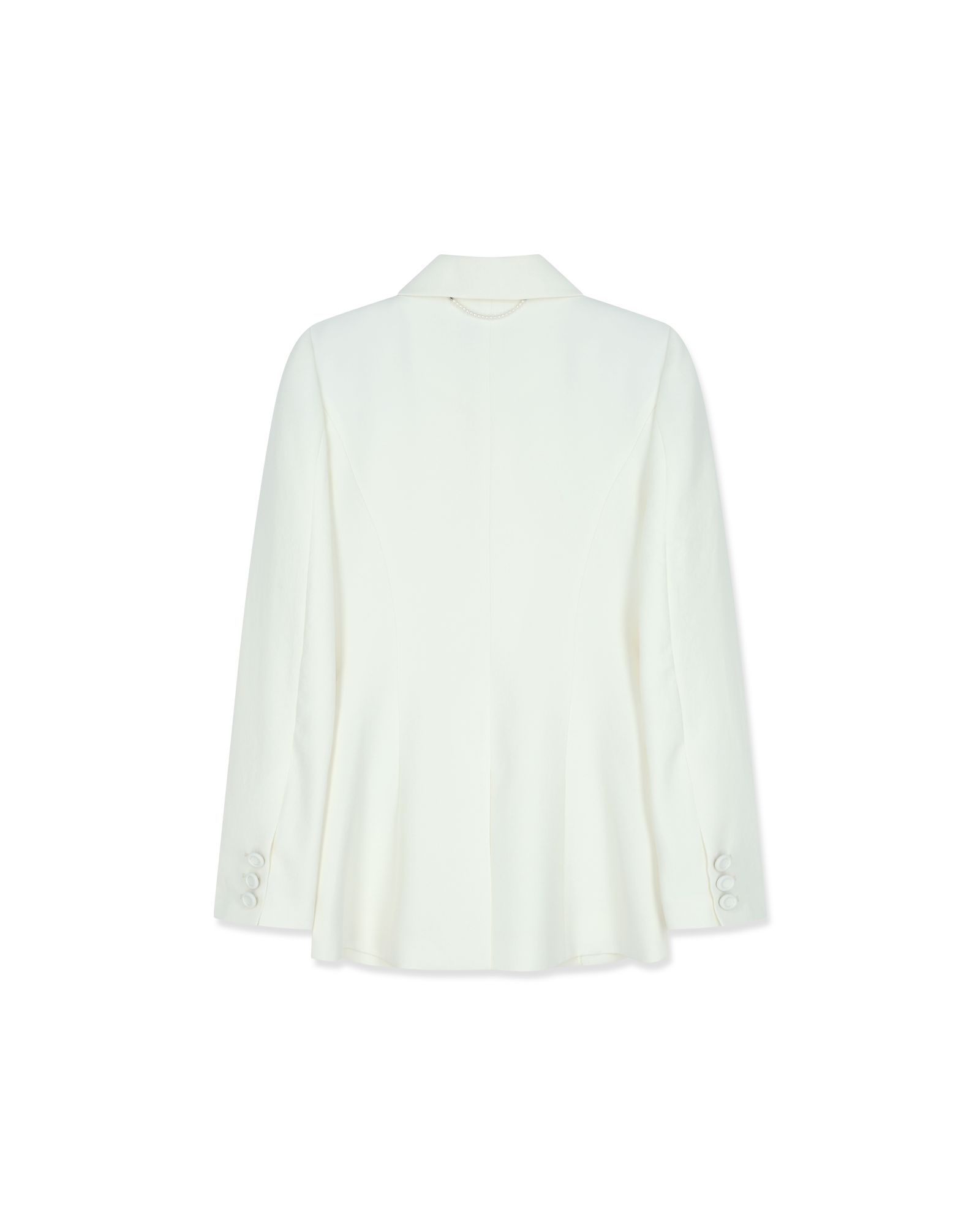 Kimhe Kim - Three Button Chloe Jacket (Ivory) product image 10 | TRAB K-Fashion Australia