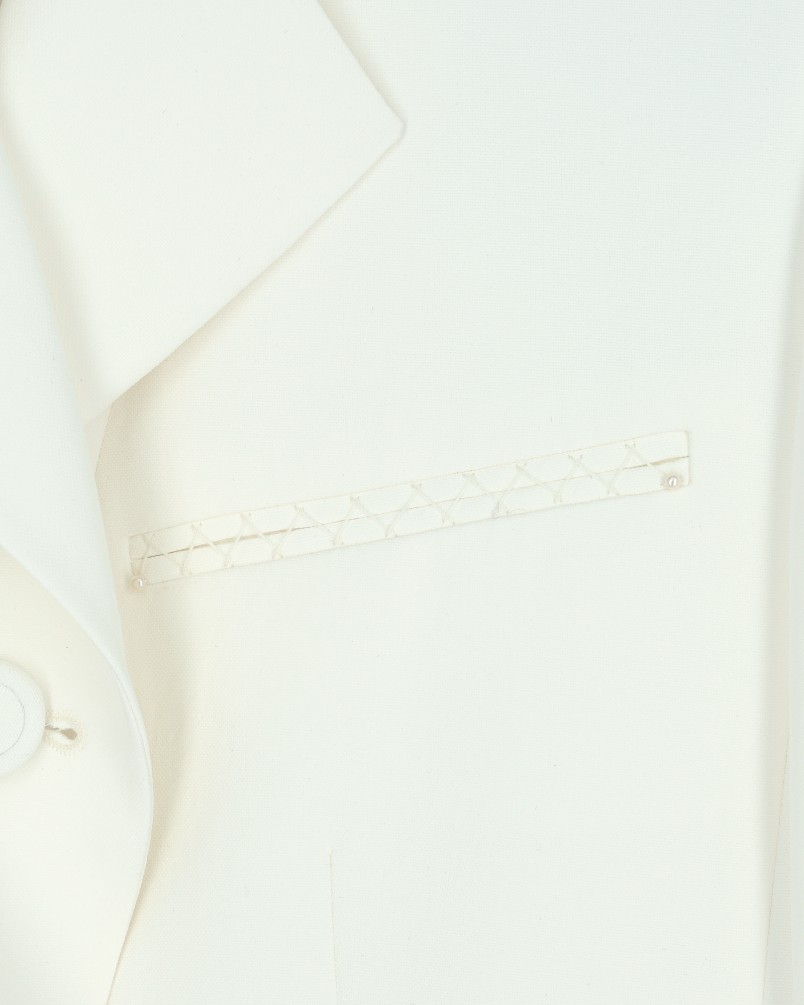 Kimhe Kim - Three Button Chloe Jacket (Ivory) product image 12 | TRAB K-Fashion Australia