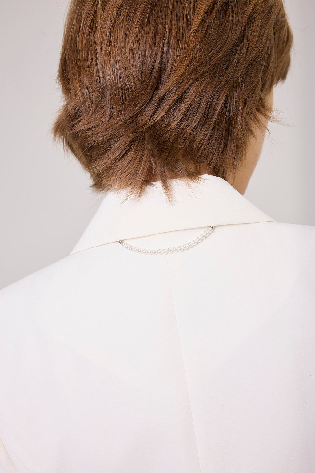 Kimhe Kim - Three Button Chloe Jacket (Ivory) product image 6 | TRAB K-Fashion Australia