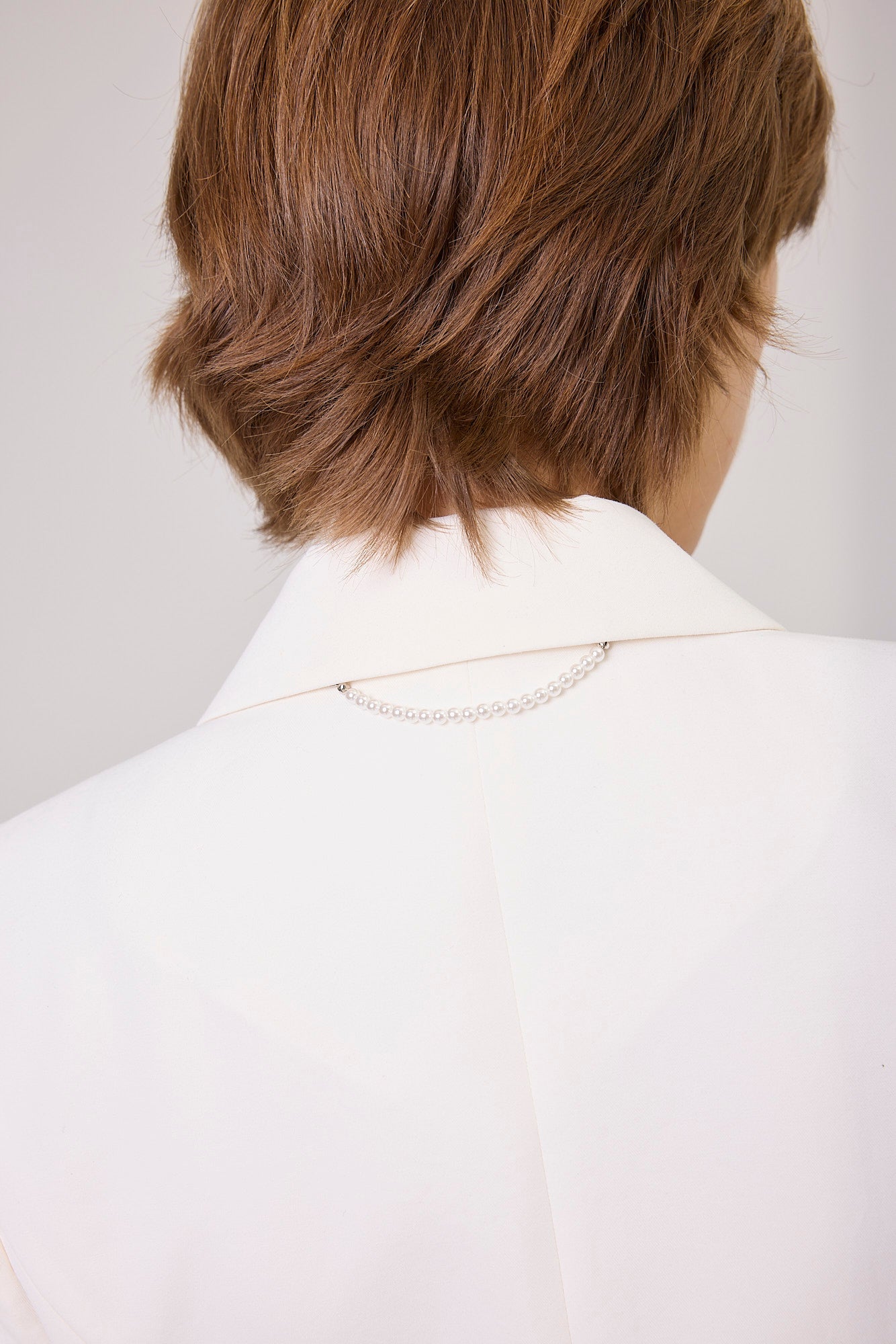 Kimhe Kim - Three Button Chloe Jacket (Ivory) product image 6 | TRAB K-Fashion Australia