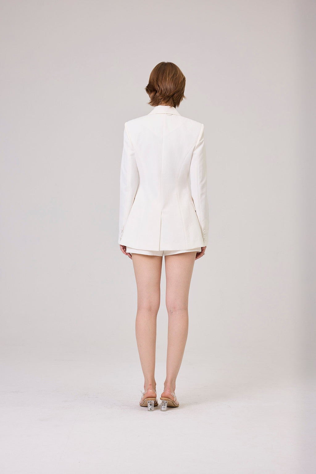 Kimhe Kim - Three Button Chloe Jacket (Ivory) product image 4 | TRAB K-Fashion Australia