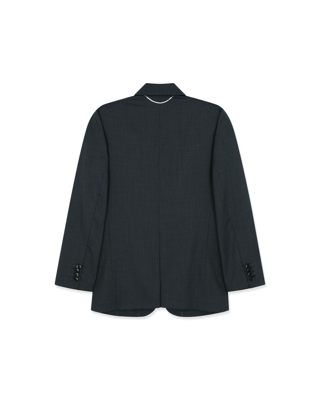 Kimhe Kim - Summer Daniel Striped Jacket (Grey) product image 8 | TRAB K-Fashion Australia