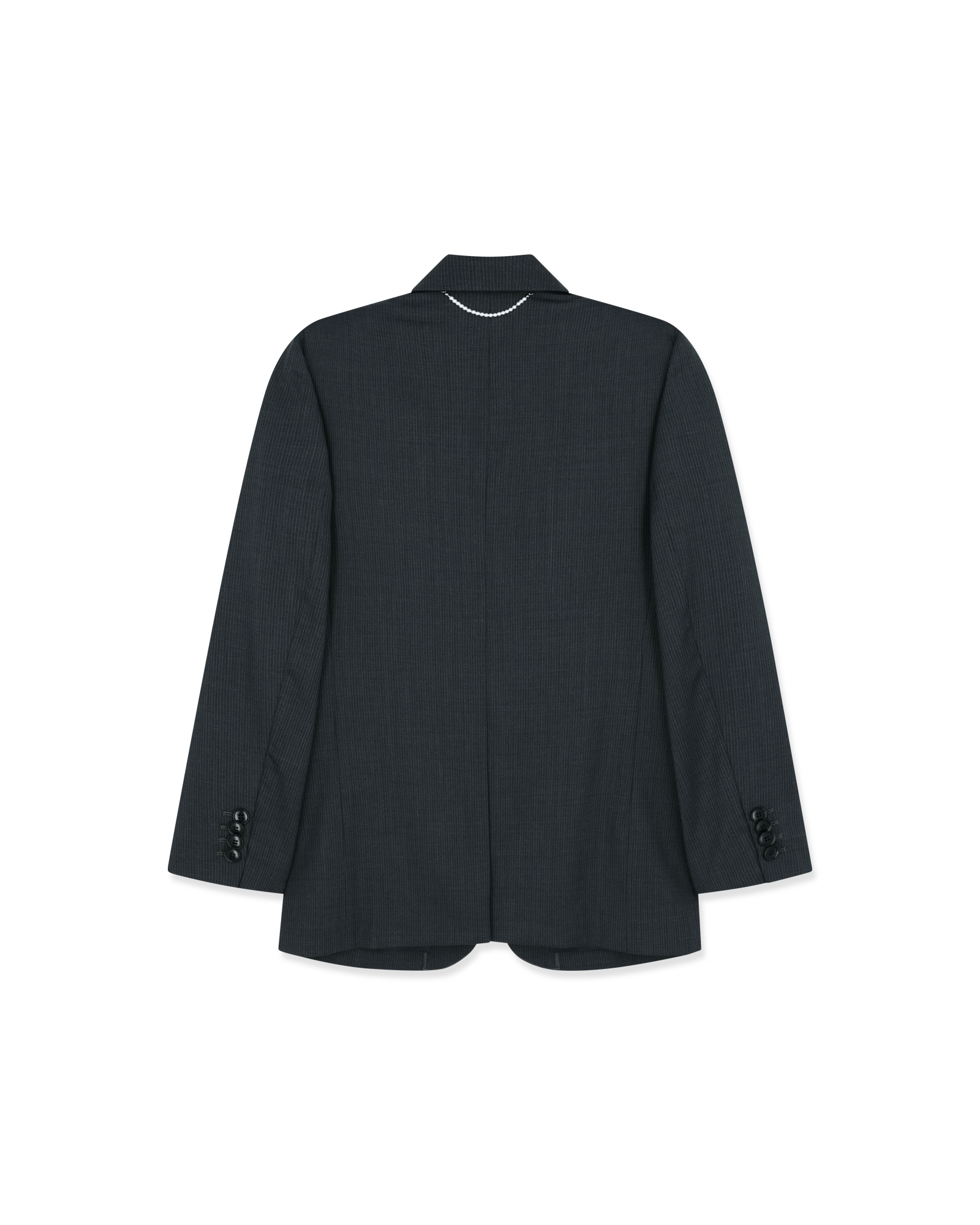 Kimhe Kim - Summer Daniel Striped Jacket (Grey) product image 8 | TRAB K-Fashion Australia