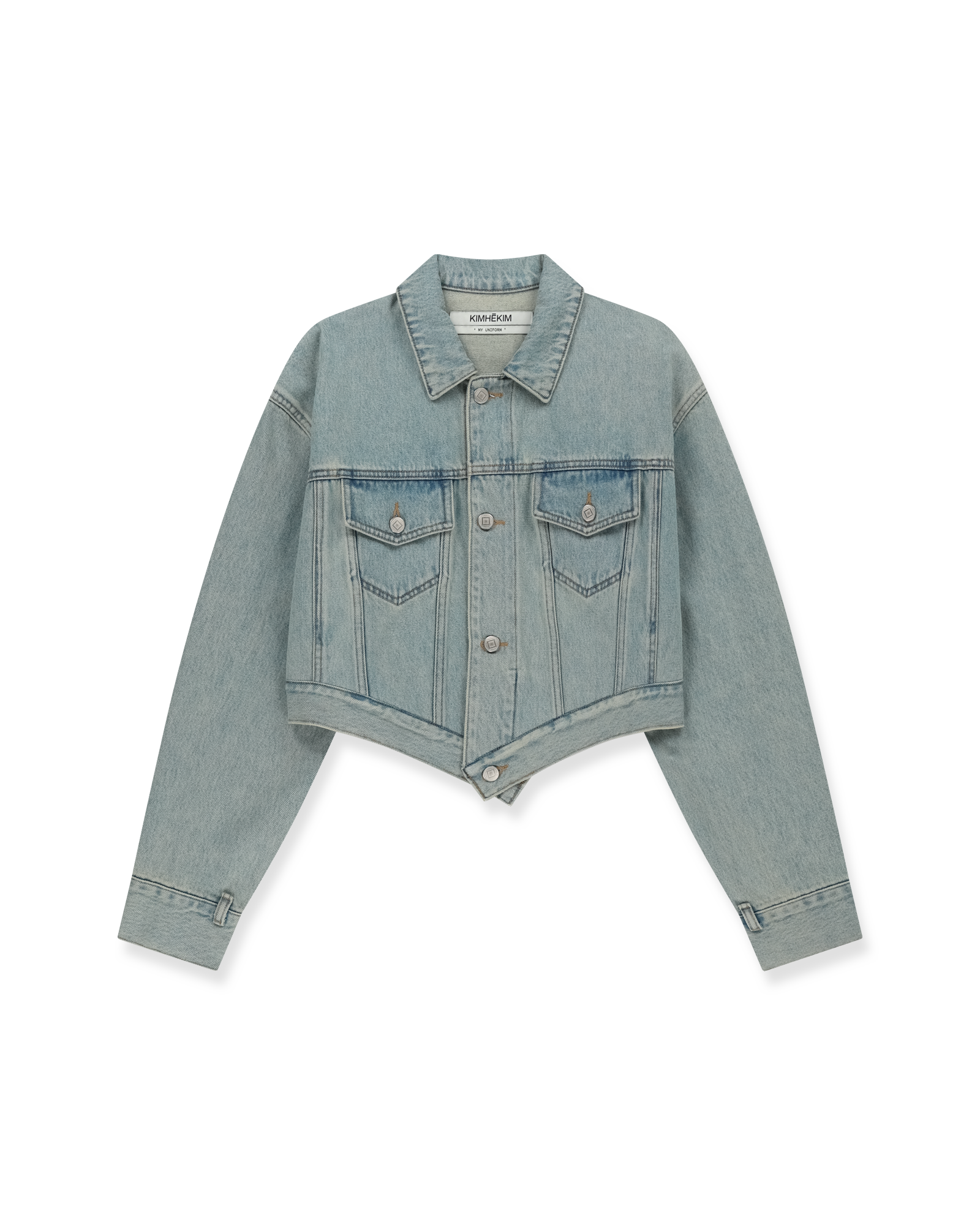 Kimhe Kim - Reformed Denim Jacket (Sky Blue) product image 7 | TRAB K-Fashion Australia