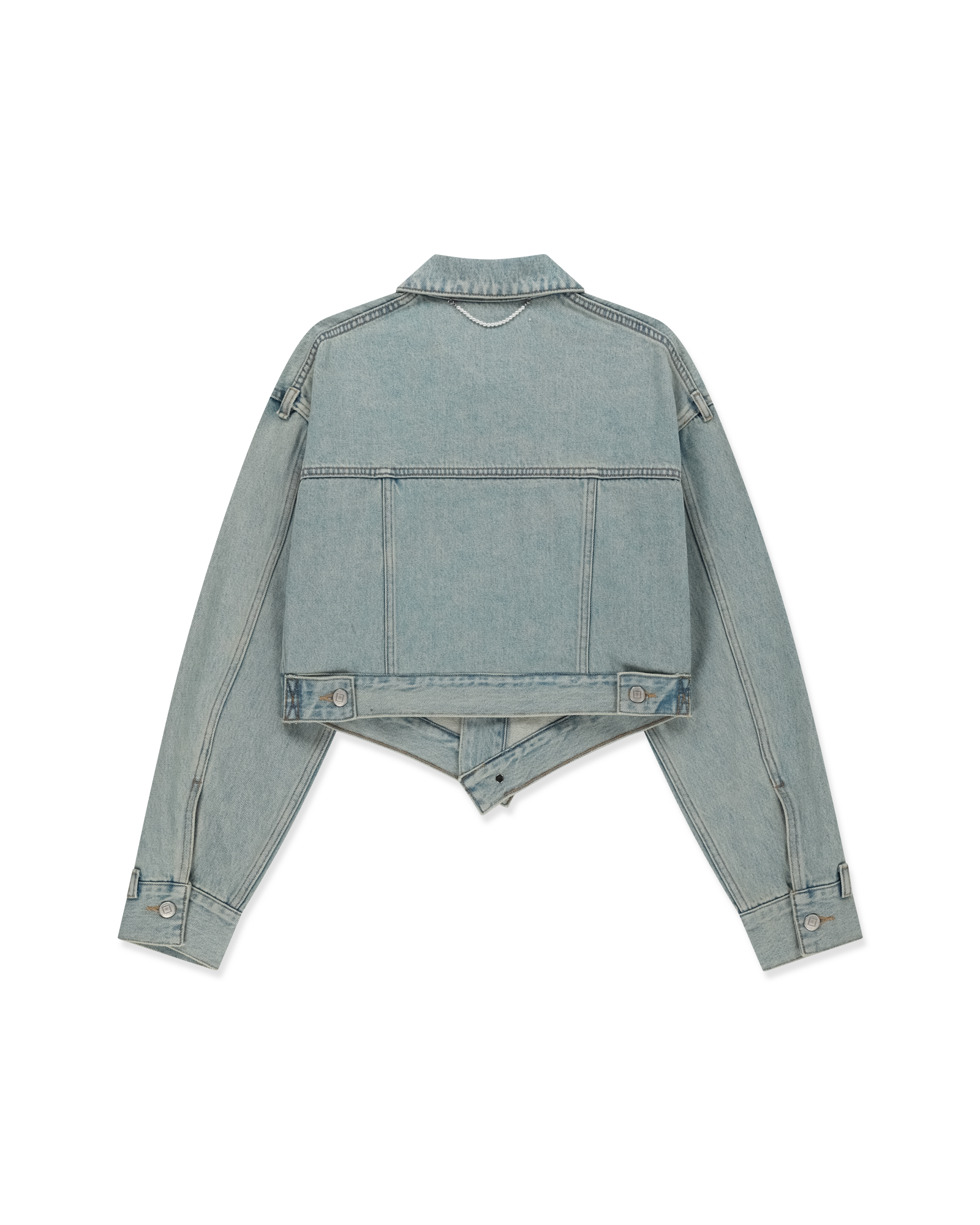 Kimhe Kim - Reformed Denim Jacket (Sky Blue) product image 8 | TRAB K-Fashion Australia