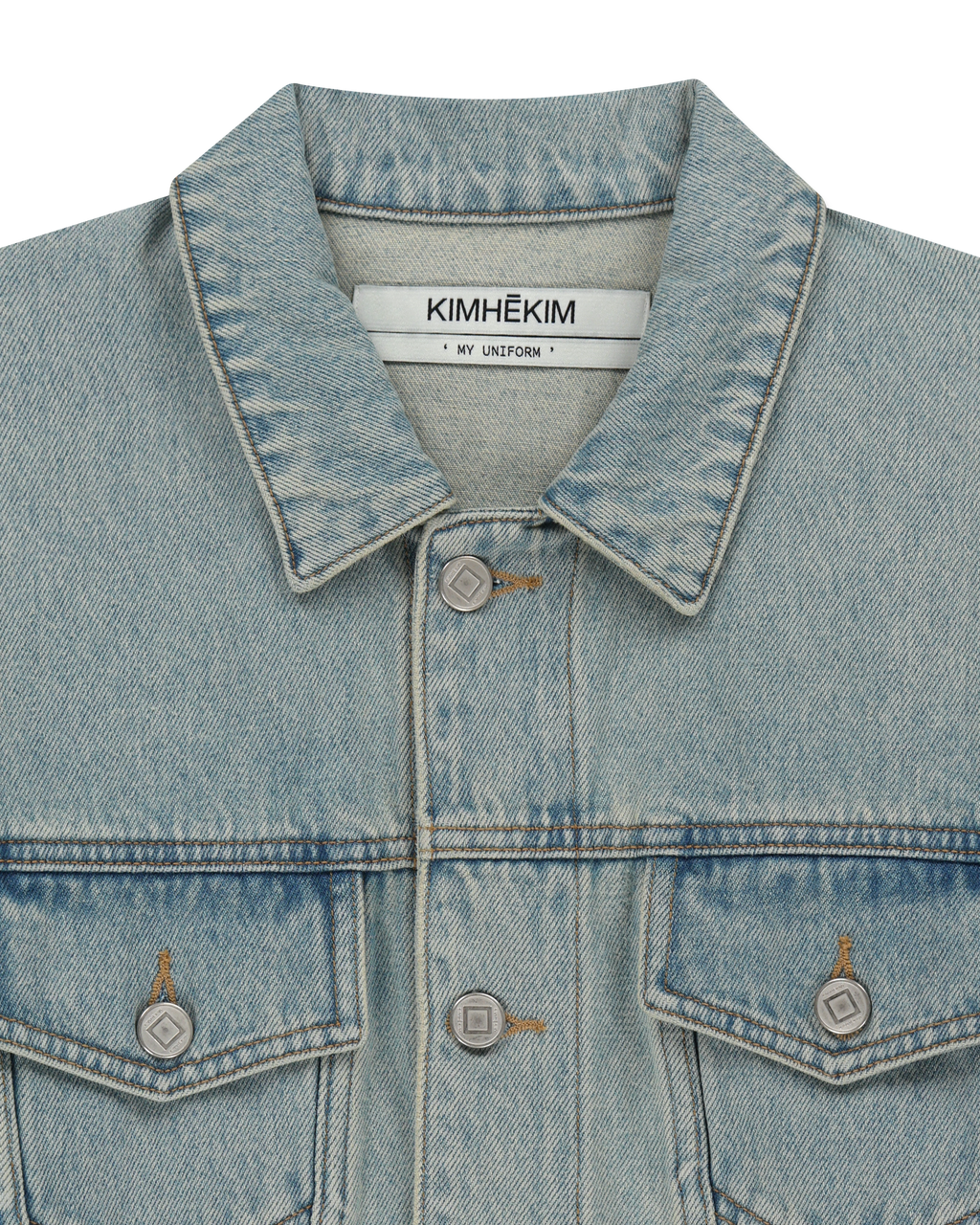Kimhe Kim - Reformed Denim Jacket (Sky Blue) product image 9 | TRAB K-Fashion Australia