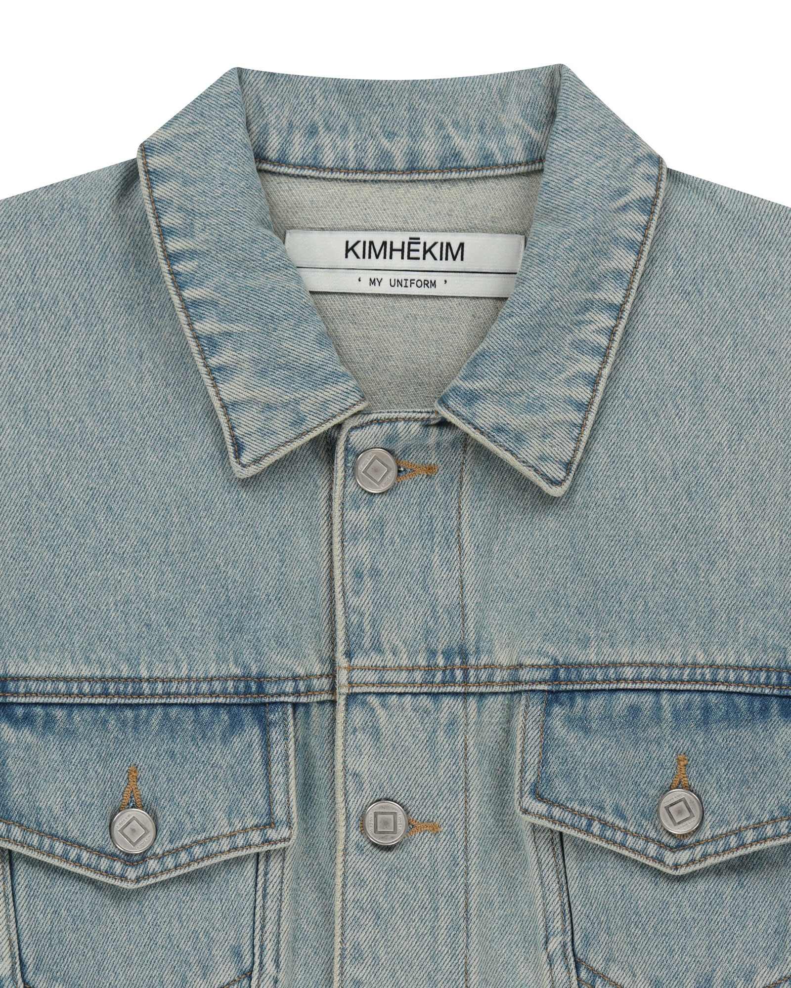 Kimhe Kim - Reformed Denim Jacket (Sky Blue) product image 9 | TRAB K-Fashion Australia