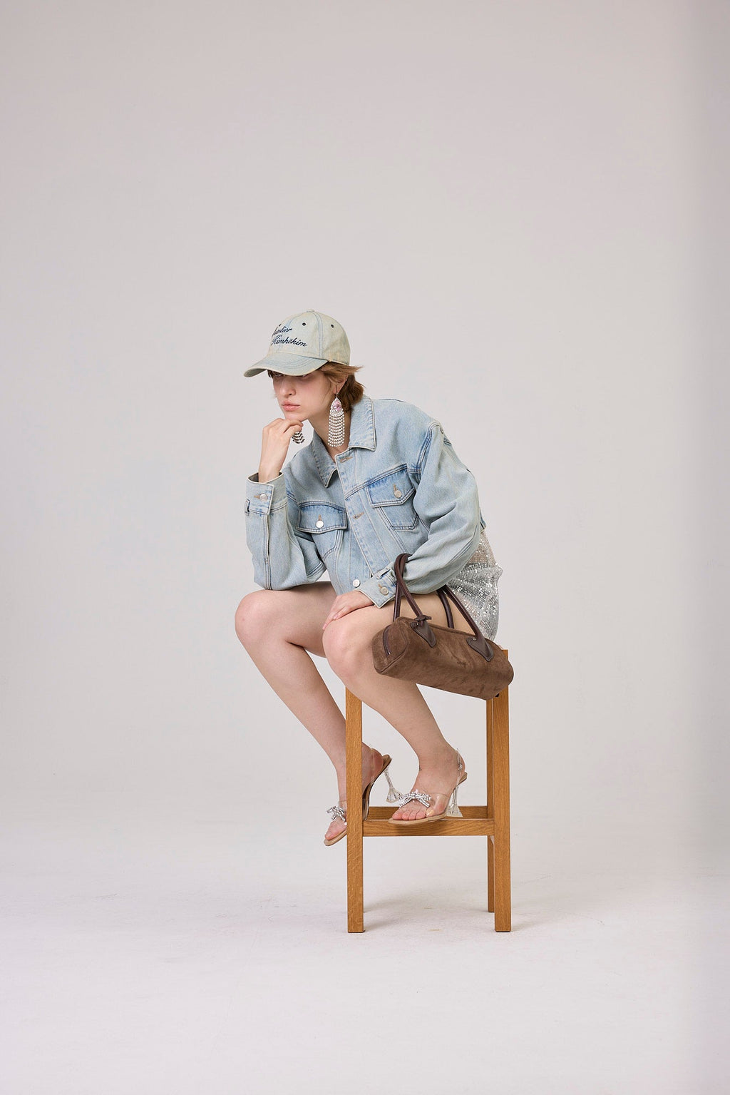 Kimhe Kim - Reformed Denim Jacket (Sky Blue) product image 6 | TRAB K-Fashion Australia