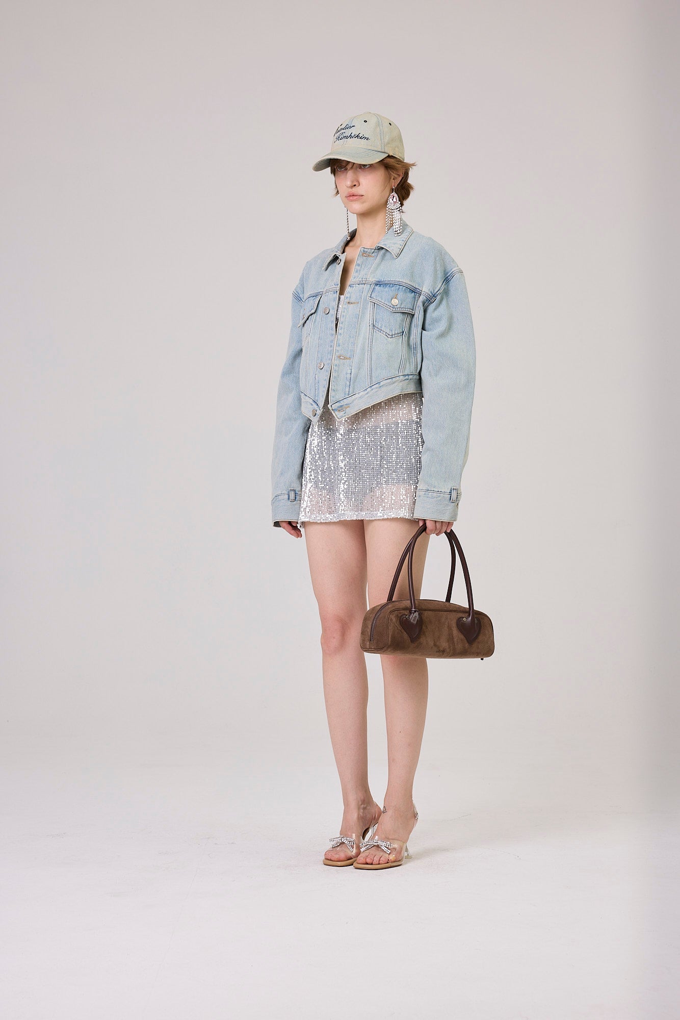 Kimhe Kim - Reformed Denim Jacket (Sky Blue) product image 2 | TRAB K-Fashion Australia