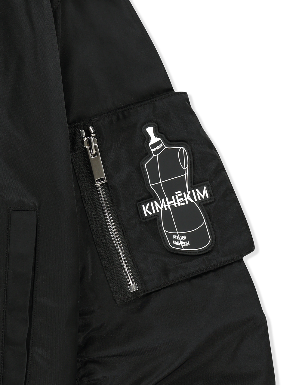 Kimhe Kim - Atelier Kimhekim Bomber Jacket (Black) product image 10 | TRAB K-Fashion Australia