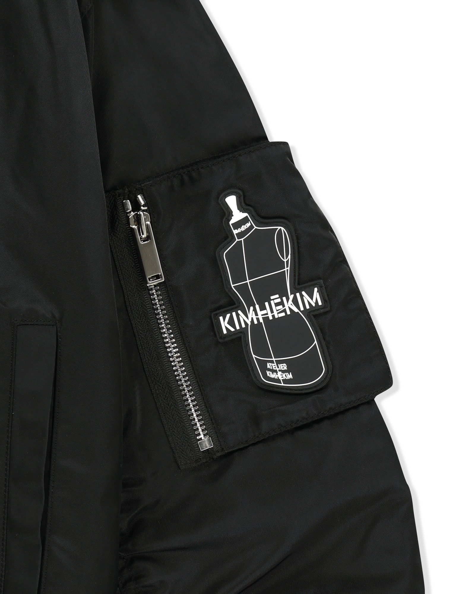 Kimhe Kim - Atelier Kimhekim Bomber Jacket (Black) product image 10 | TRAB K-Fashion Australia