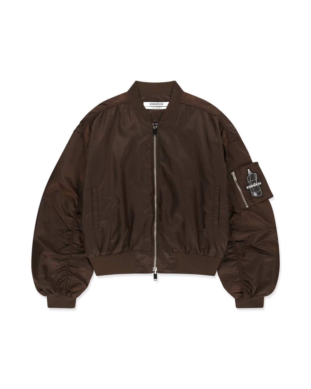 Kimhe Kim - Atelier Kimhekim Bomber Jacket (Brown) product image 6 | TRAB K-Fashion Australia