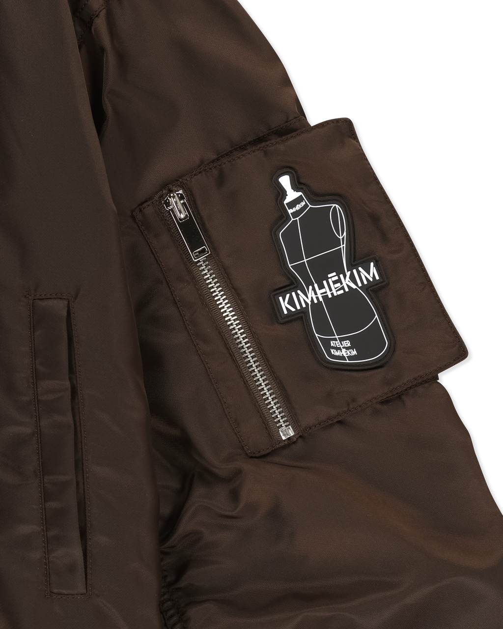 Kimhe Kim - Atelier Kimhekim Bomber Jacket (Brown) product image 9 | TRAB K-Fashion Australia