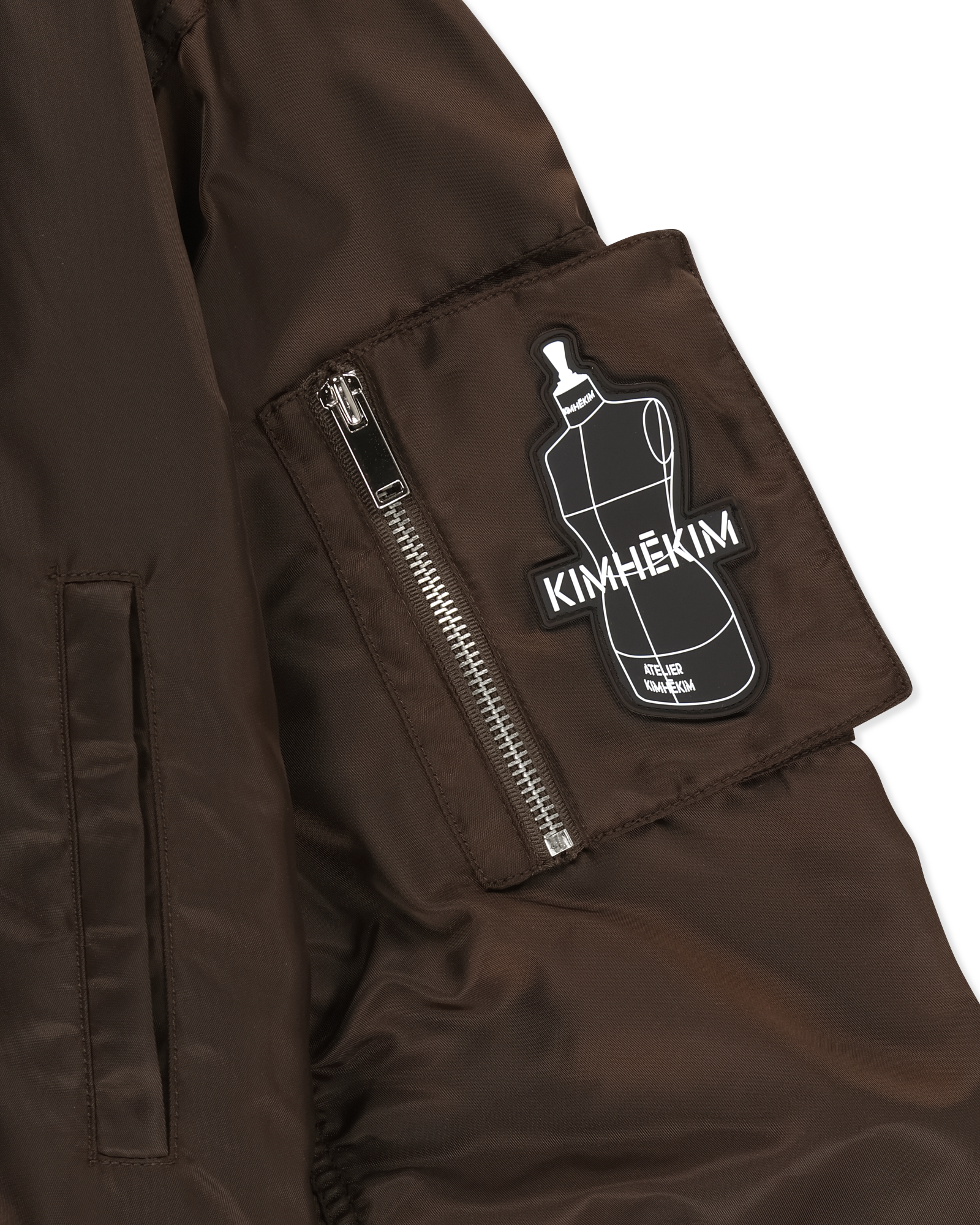 Kimhe Kim - Atelier Kimhekim Bomber Jacket (Brown) product image 9 | TRAB K-Fashion Australia