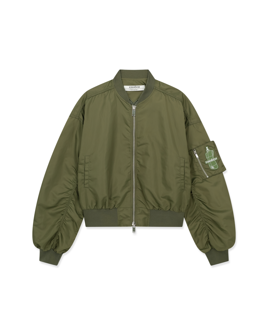 Kimhe Kim - Atelier Kimhekim Bomber Jacket (Khaki) product image 6 | TRAB K-Fashion Australia