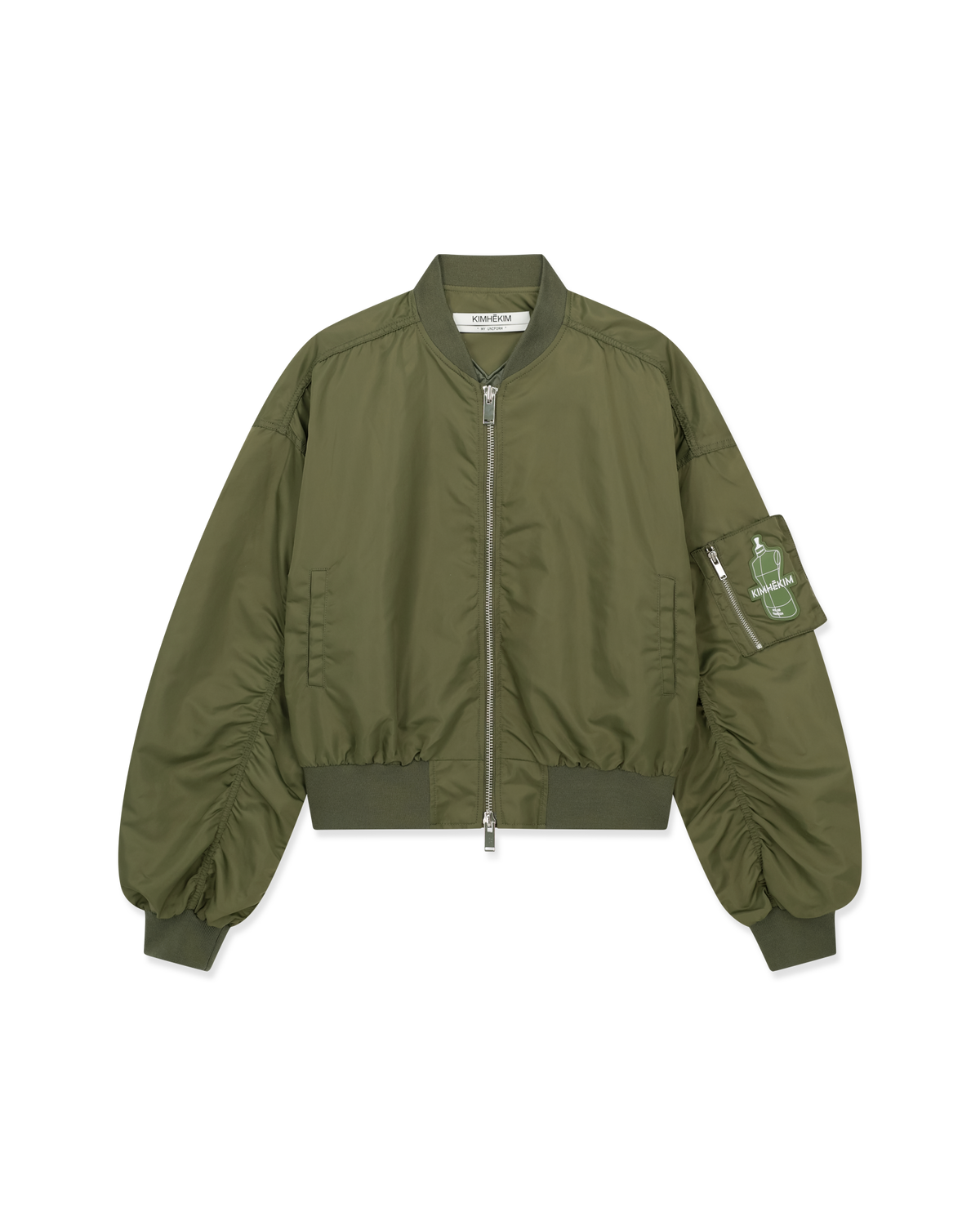 Kimhe Kim - Atelier Kimhekim Bomber Jacket (Khaki) product image 6 | TRAB K-Fashion Australia