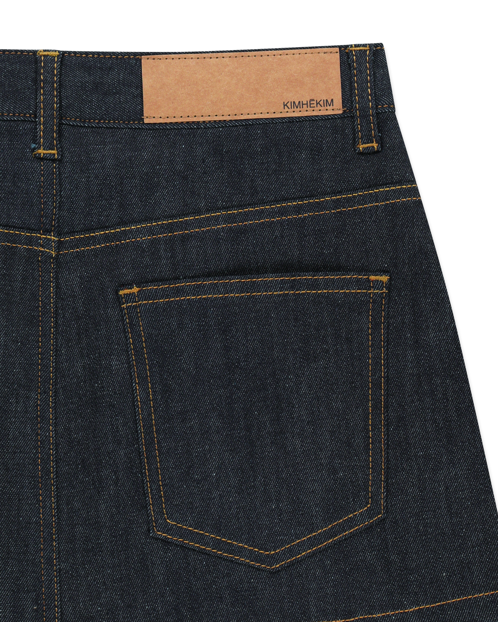 Kimhe Kim - Denim Layered Skirt Short (Blue) product image 9 | TRAB K-Fashion Australia