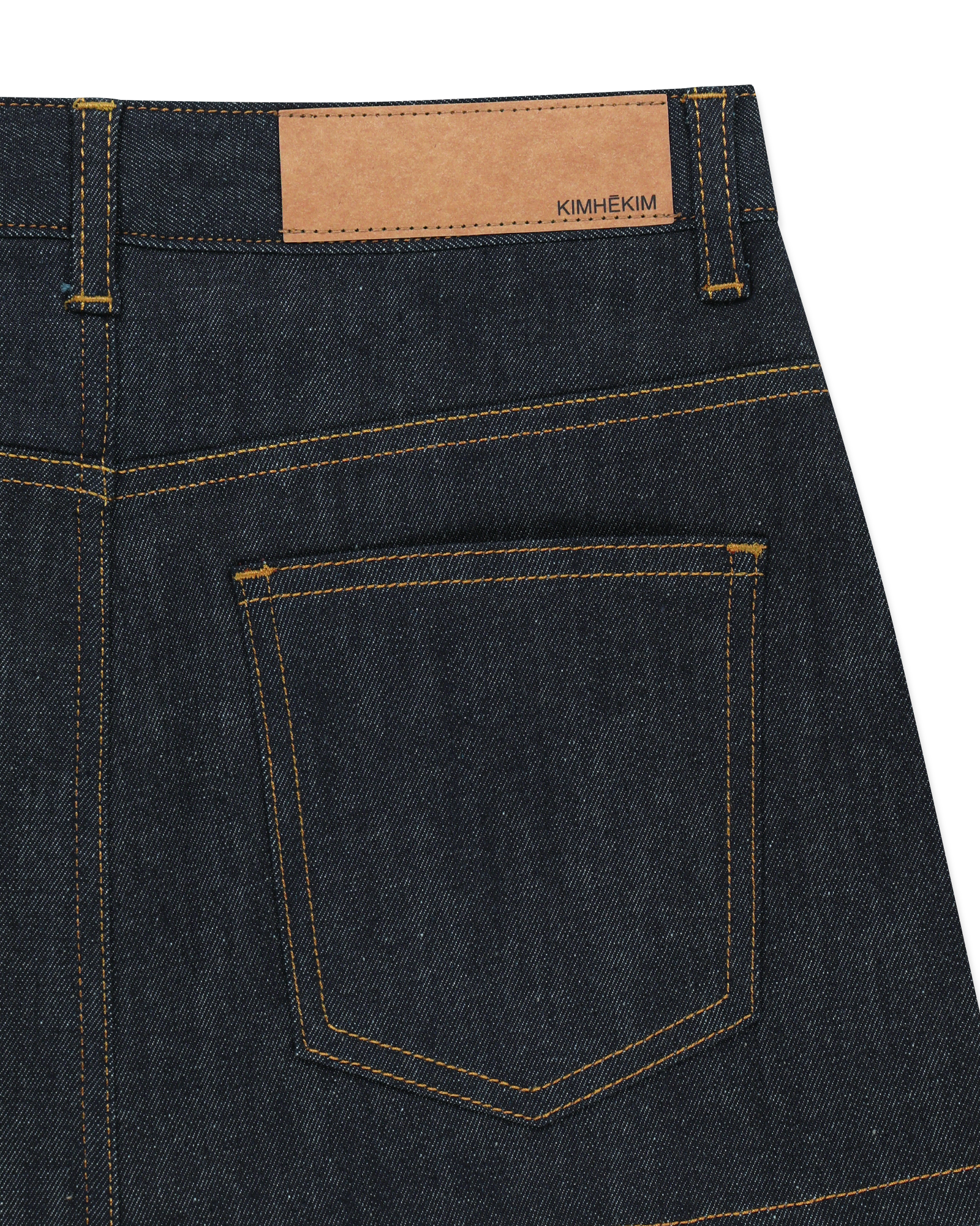 Kimhe Kim - Denim Layered Skirt Short (Blue) product image 9 | TRAB K-Fashion Australia