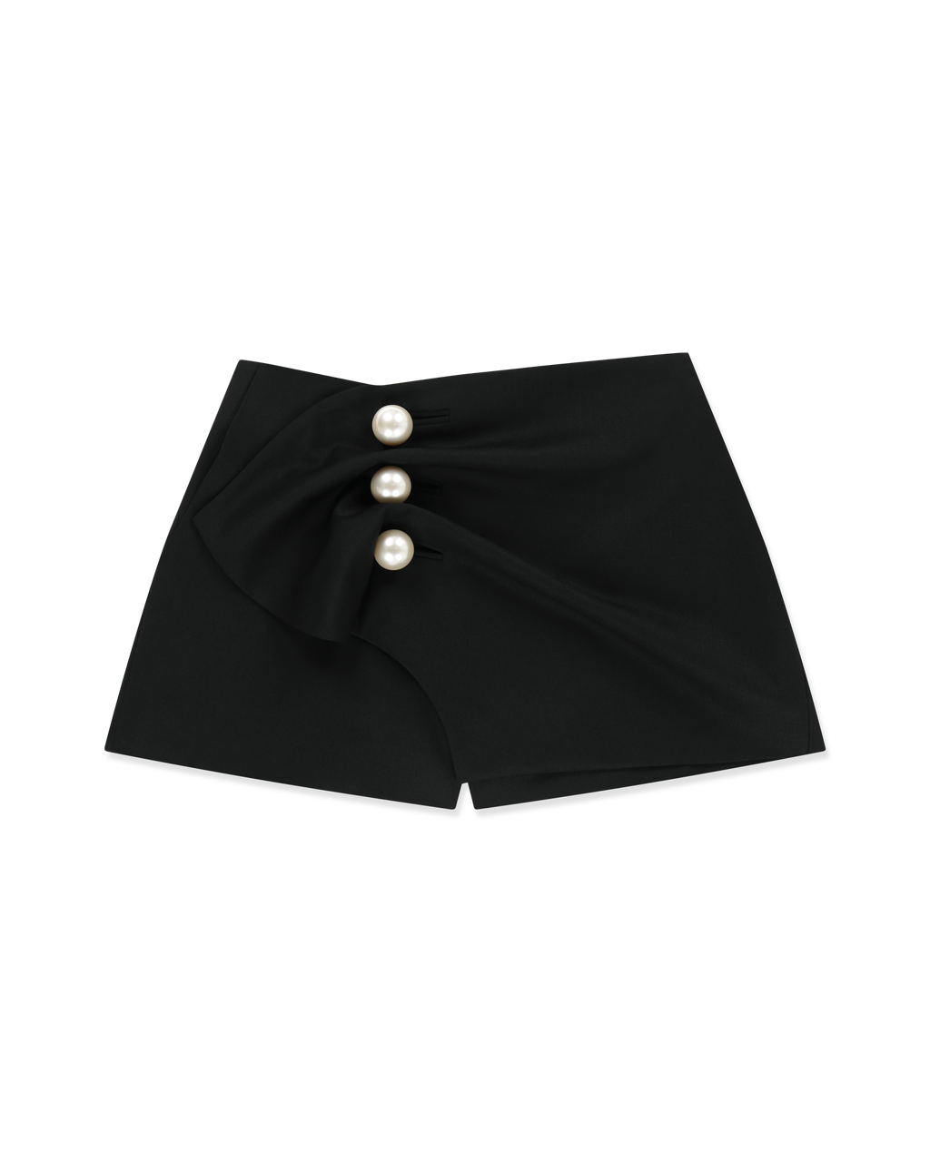 Kimhe Kim - Venus Short Wrap Pants (Black) product image 5 | TRAB K-Fashion Australia