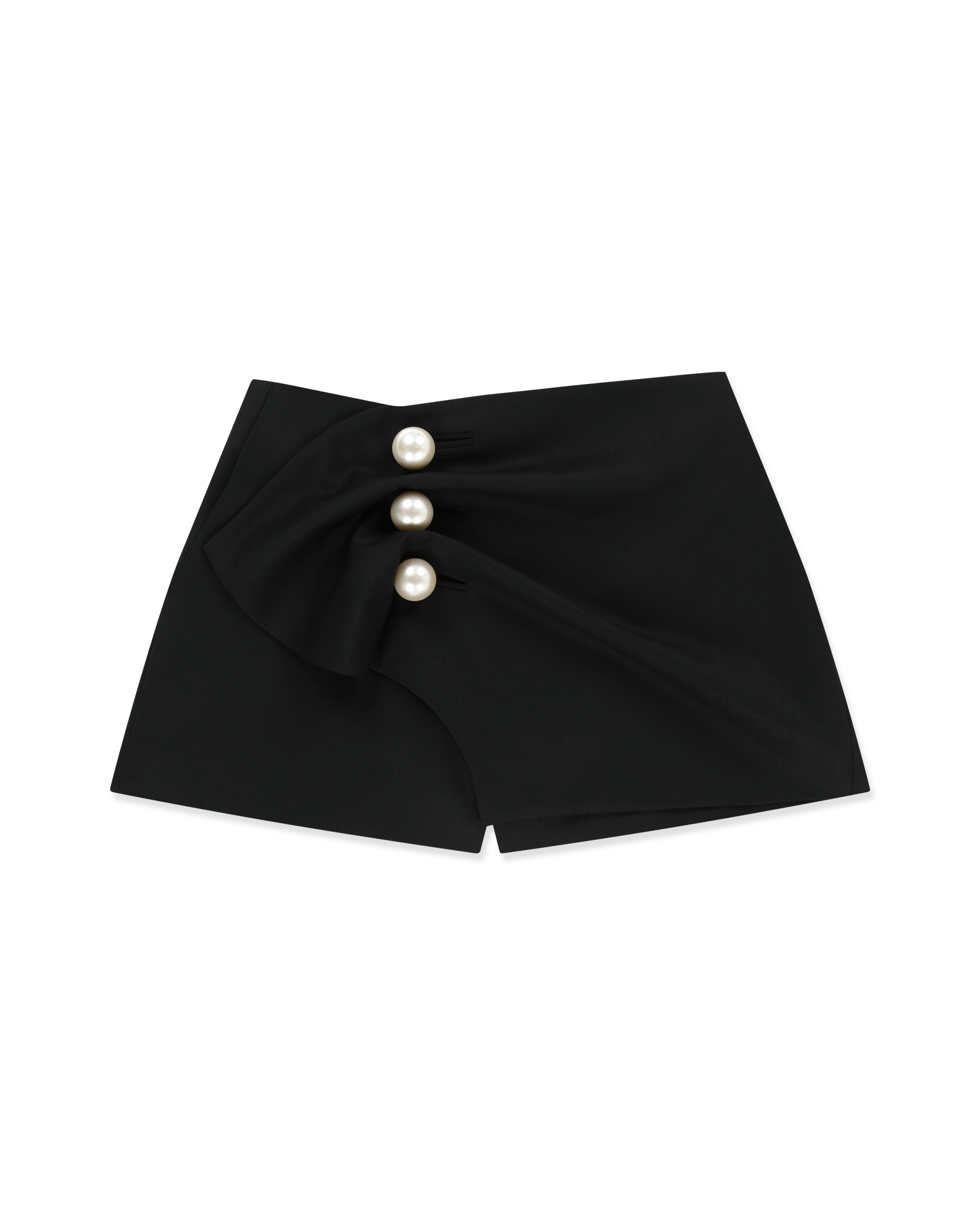 Kimhe Kim - Venus Short Wrap Pants (Black) product image 5 | TRAB K-Fashion Australia