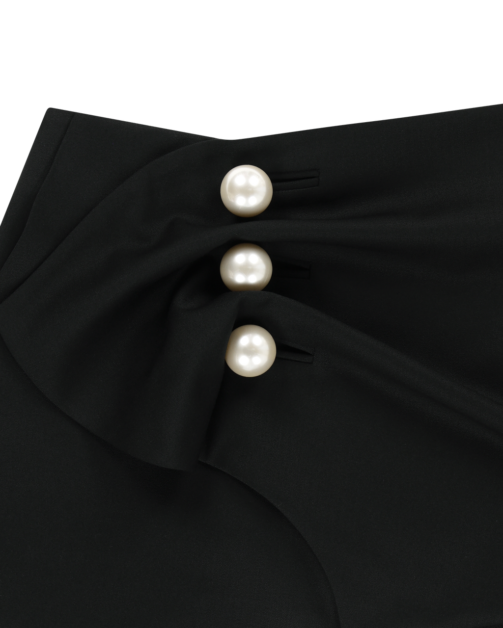 Kimhe Kim - Venus Short Wrap Pants (Black) product image 6 | TRAB K-Fashion Australia