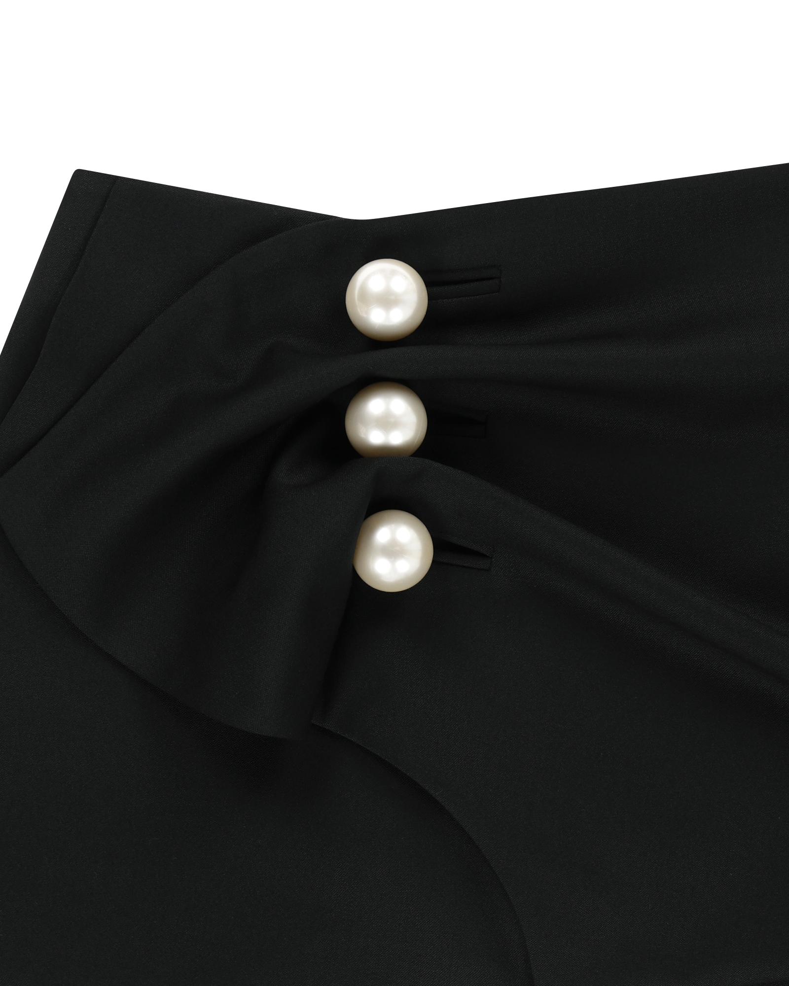 Kimhe Kim - Venus Short Wrap Pants (Black) product image 6 | TRAB K-Fashion Australia